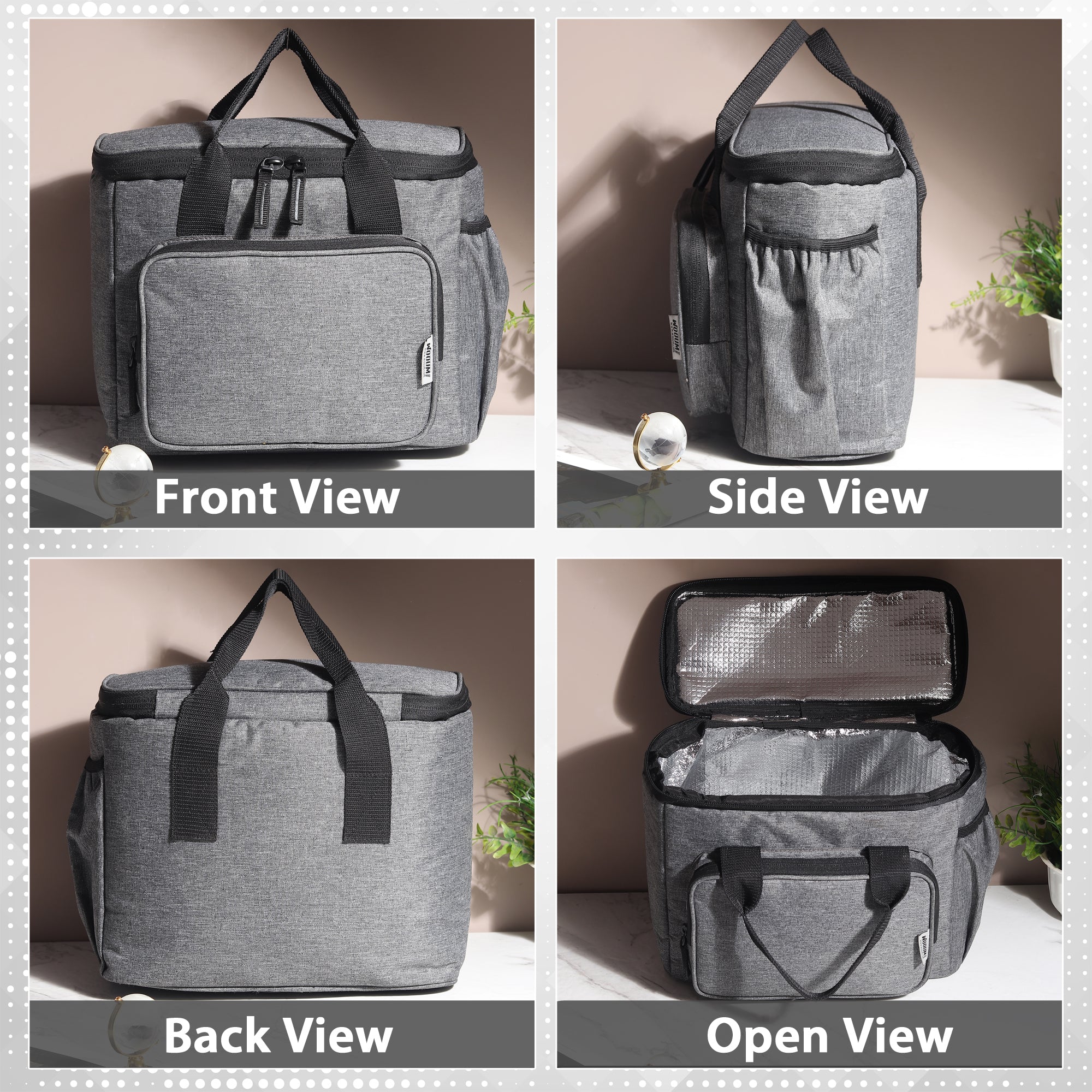 Lunch Bag, Tiffin Bag, Picnic Pouch, Food Storage Bag