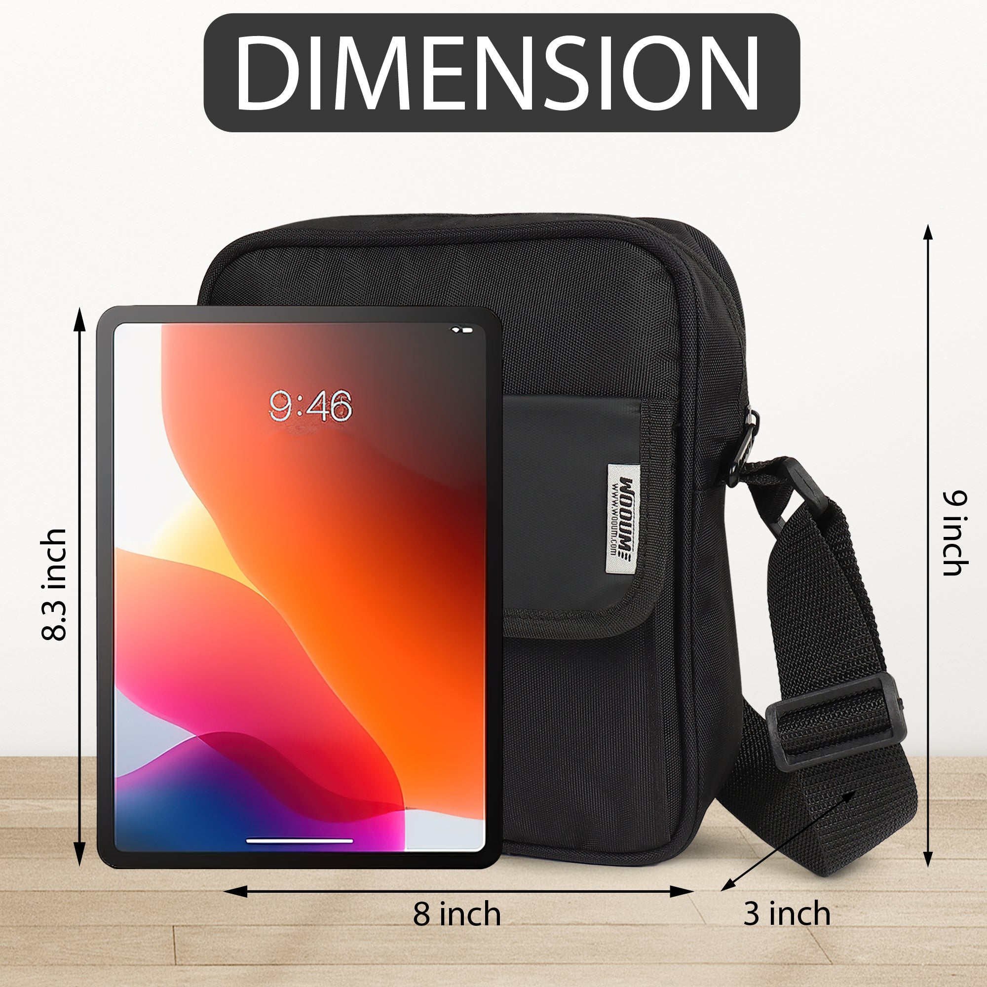 Men's Crossbody Shoulder Sling Bag
