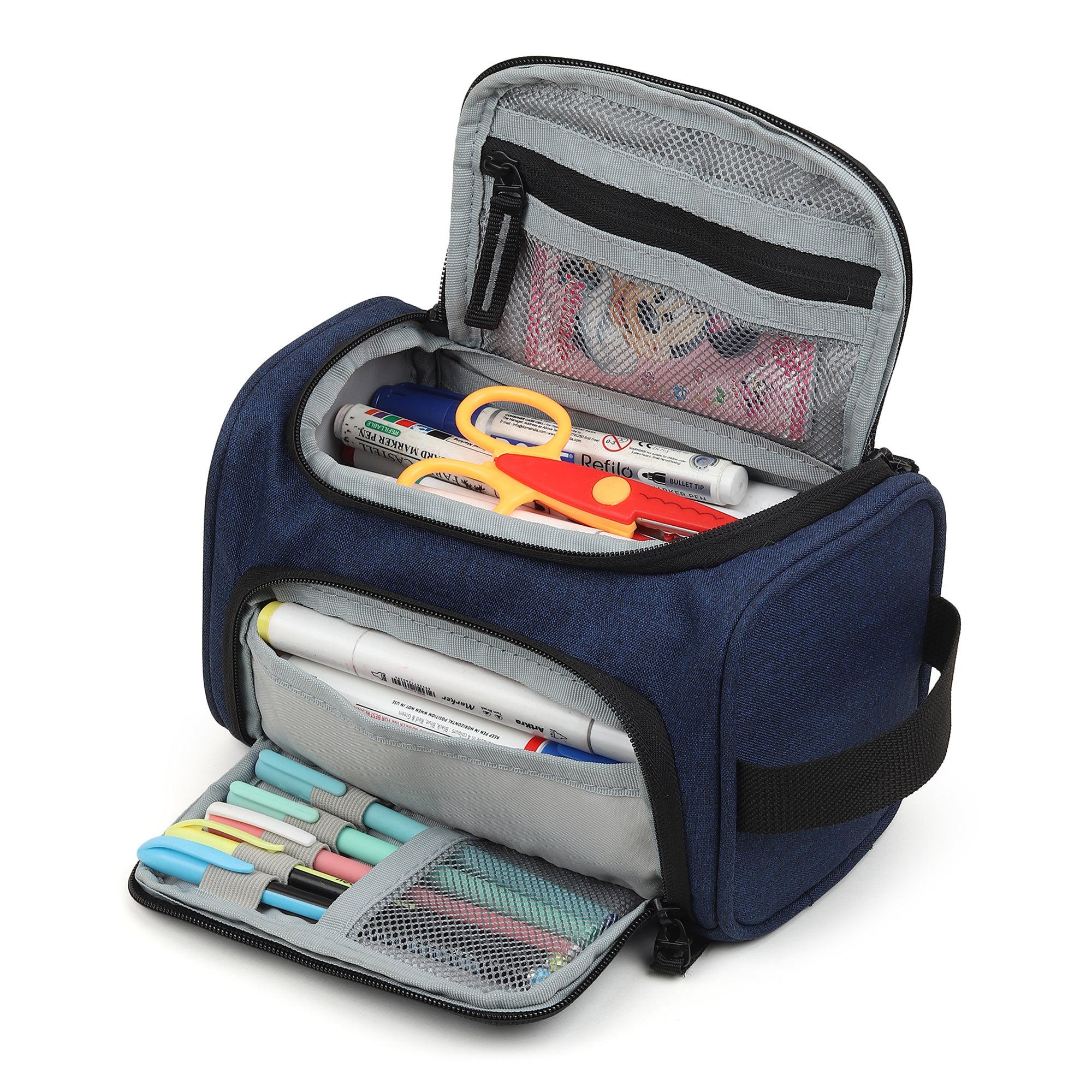 Wide Open Pen Case Big Capacity Pencil Case