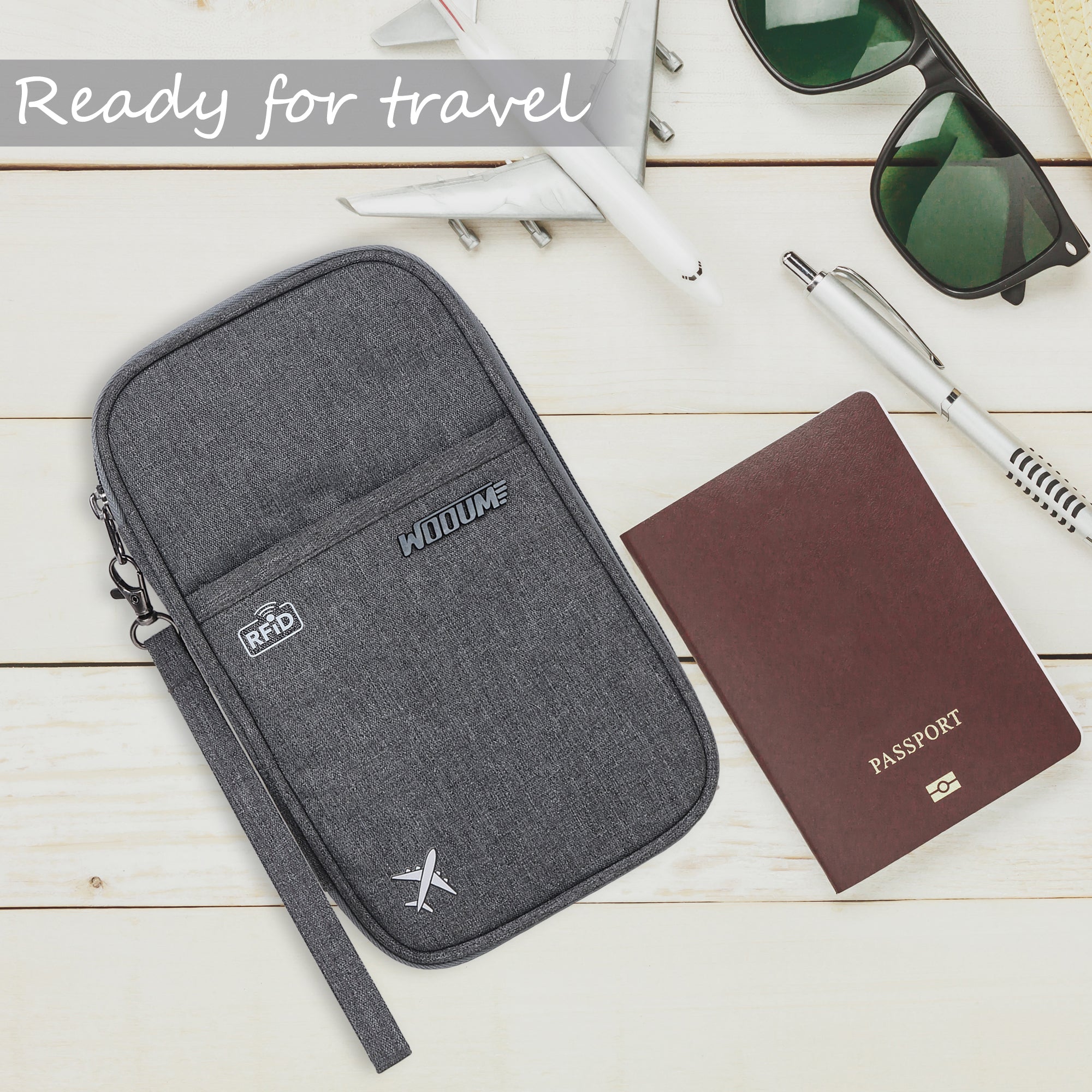 Passport Holder Boarding Pass Holder & Pen Holder