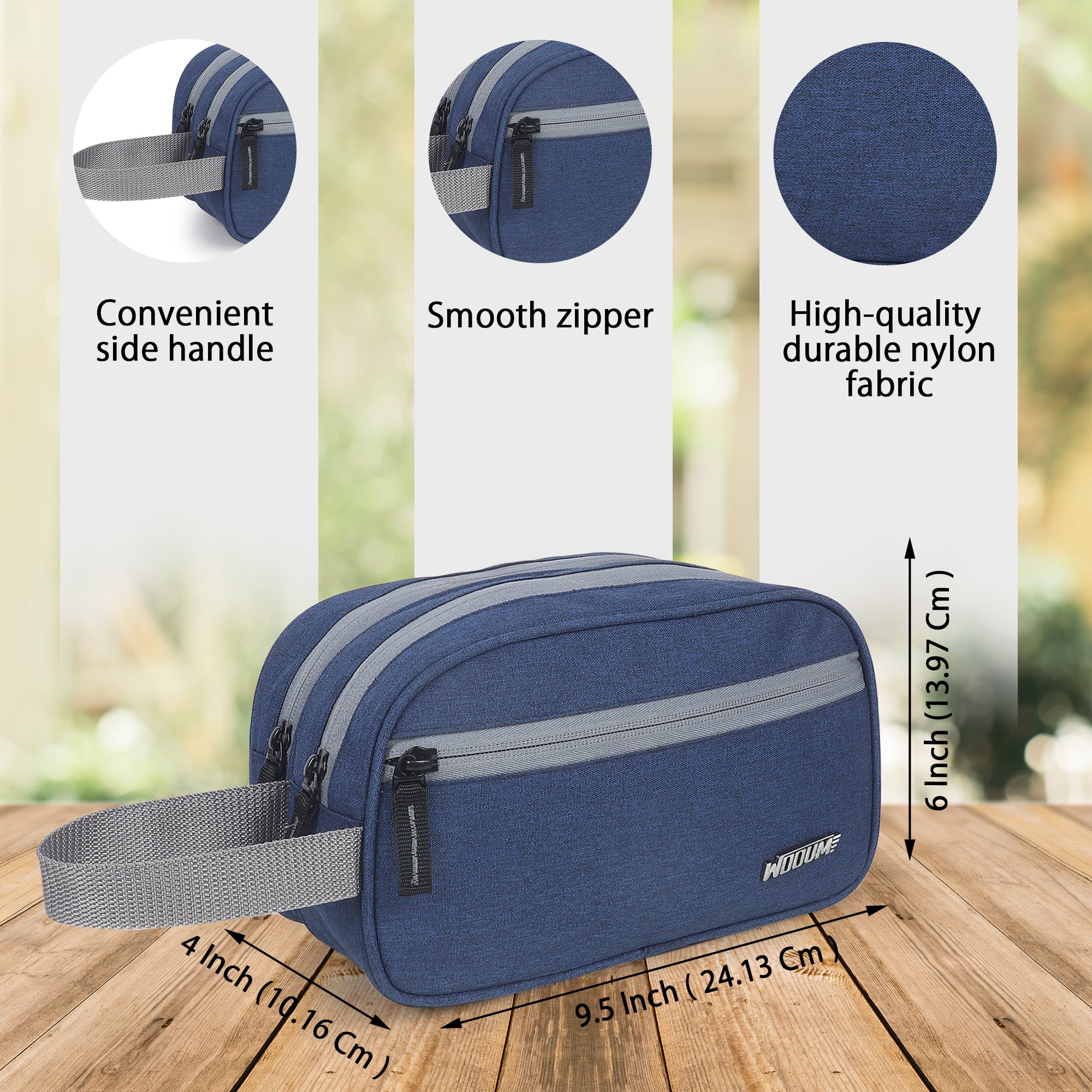 Toiletry Bag Shaving Kit Bag Cosmetics Bag