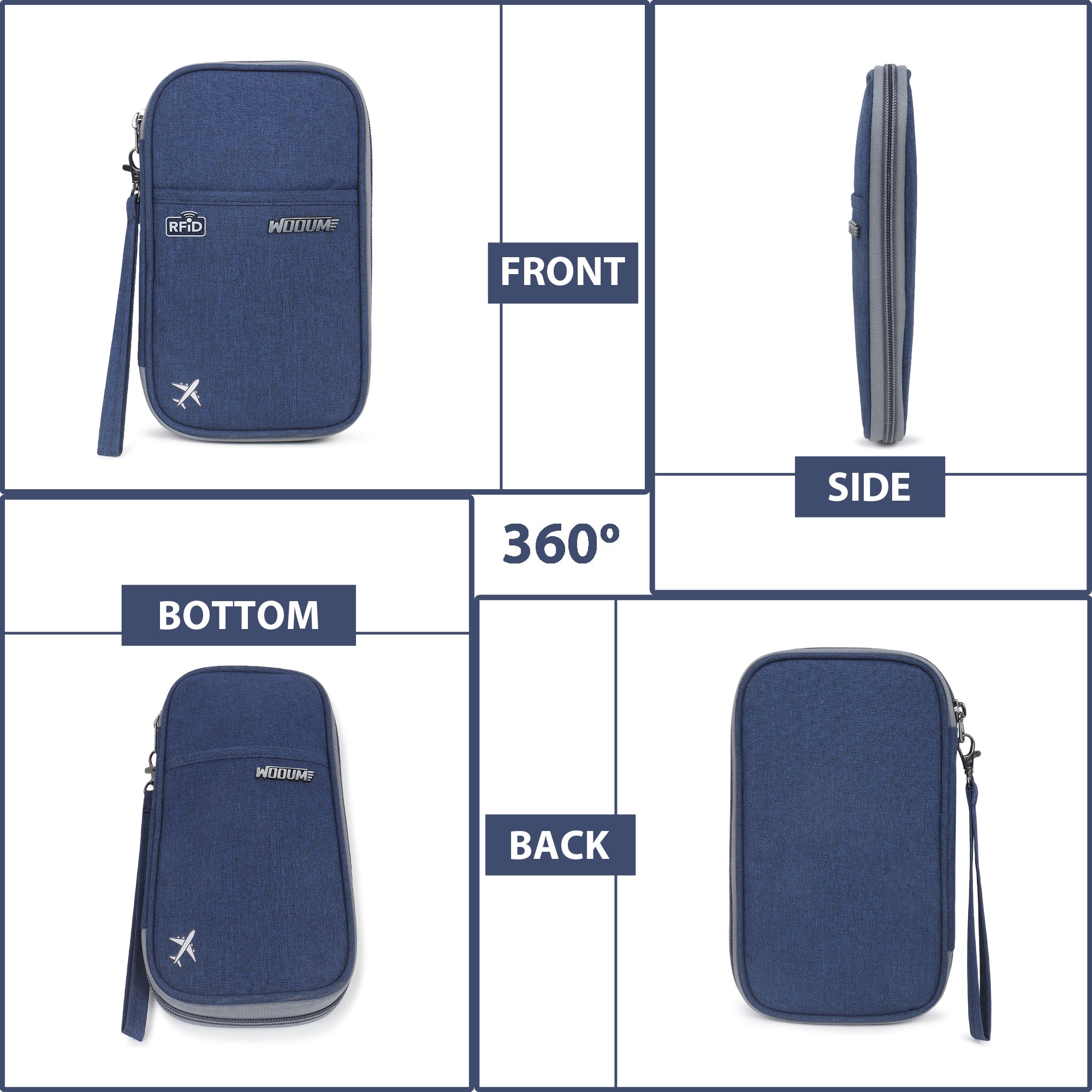 Passport Holder Boarding Pass Holder & Pen Holder