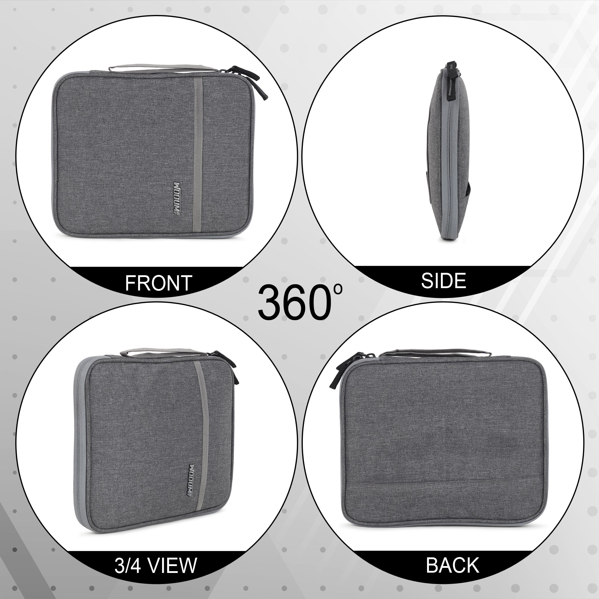 Table Sleeve and Document Organizer Pouch Case