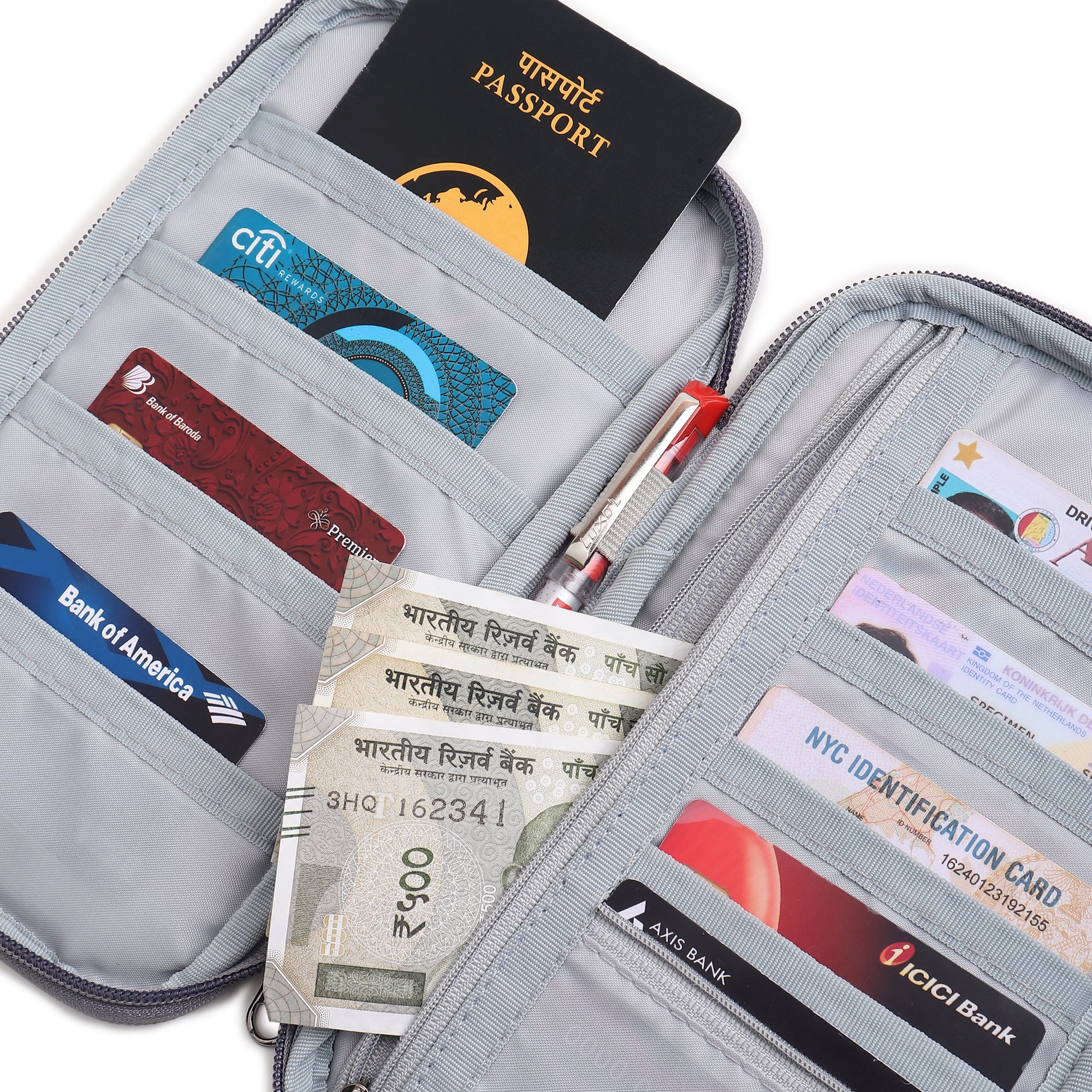 Passport Holder Boarding Pass Holder & Pen Holder