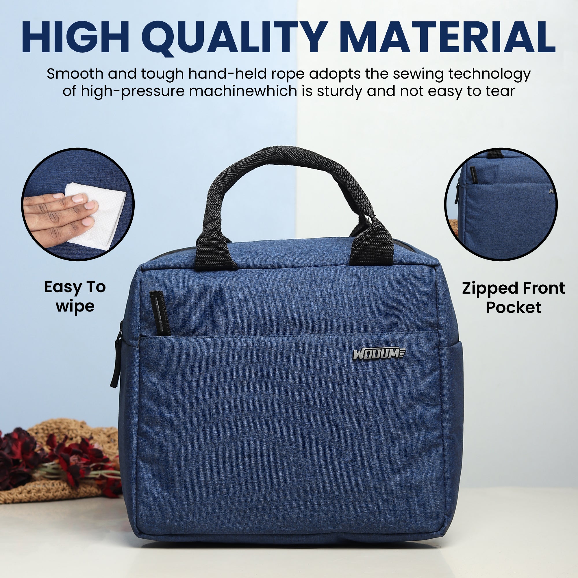 Tiffin Bag Food Storage Bag Travel Lunch Pouch