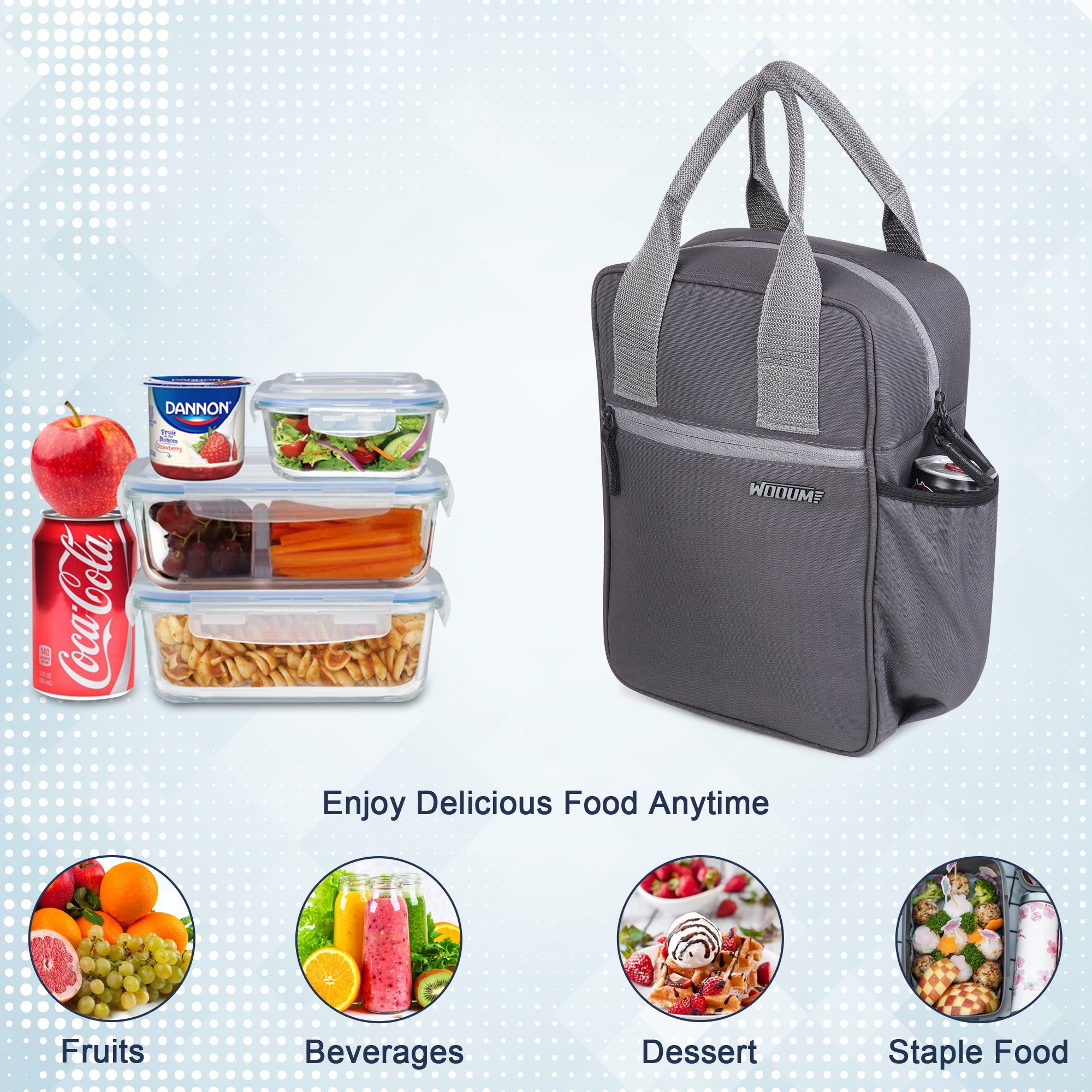 Insulated Lunch Bag for Office