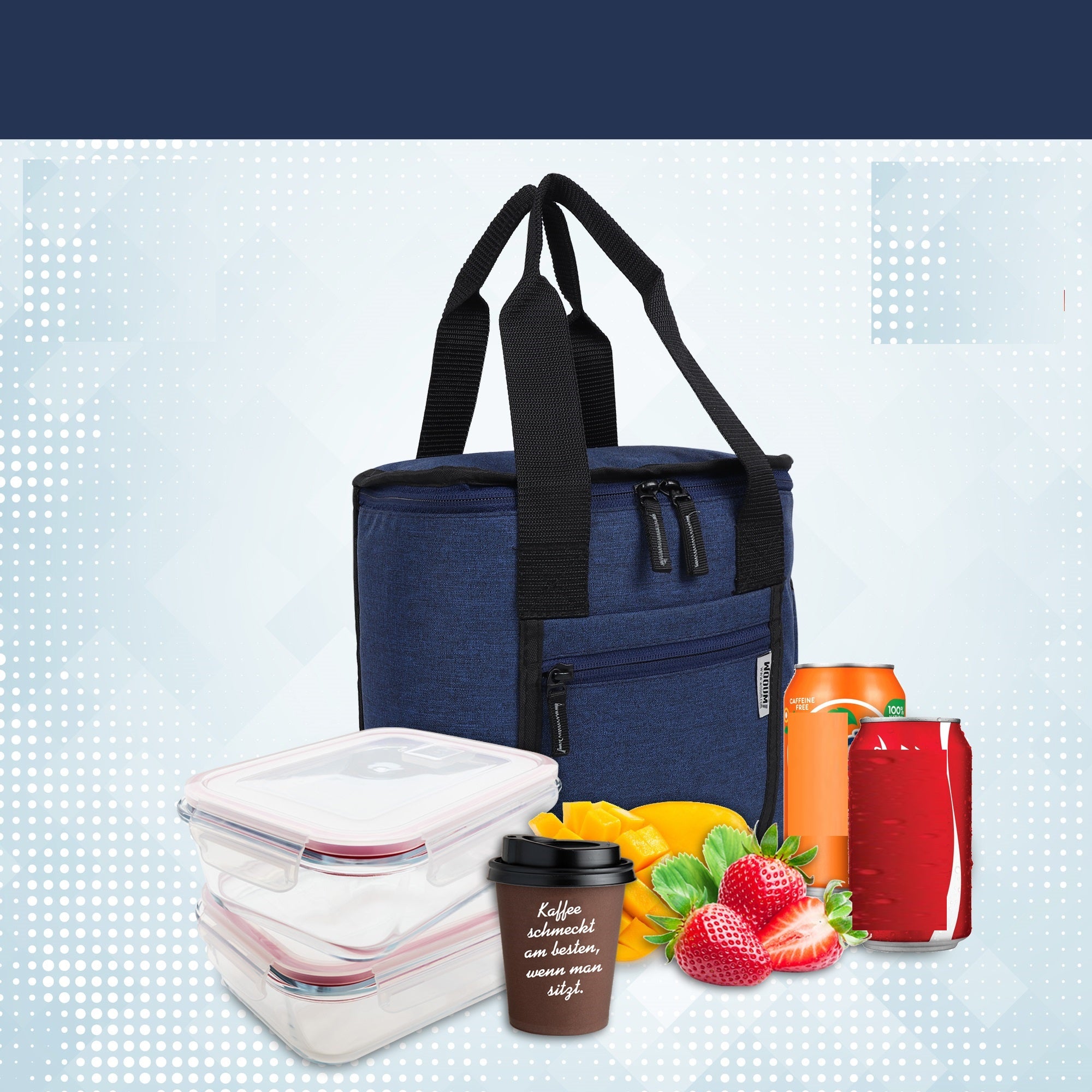 Lunch Tiffin Bag, Travel Lunch holder ,Food Storage