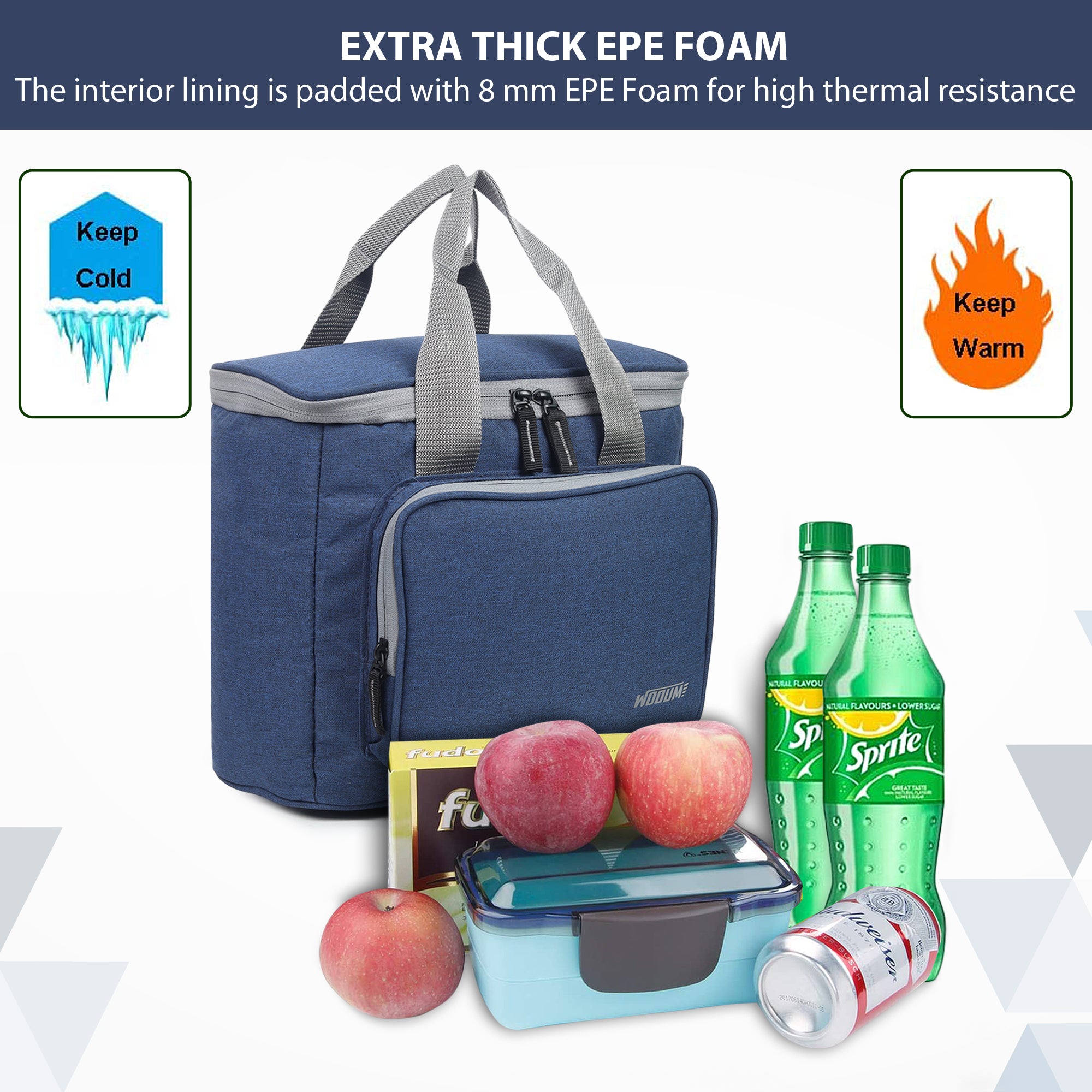 Lunch Bag, Tiffin Bag, Picnic Pouch, Food Storage Bag