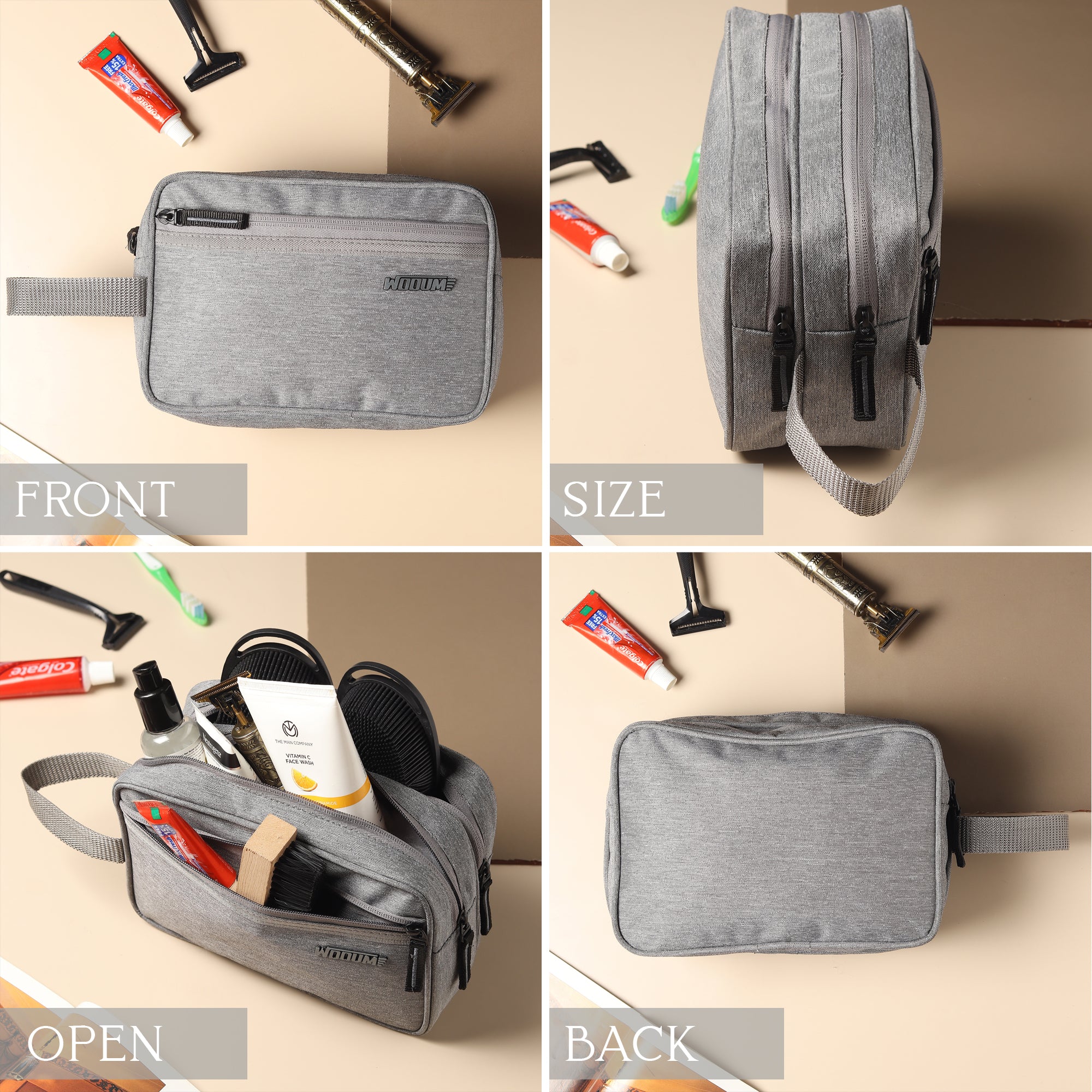 Multipurpose Toiletry Pouch for Men