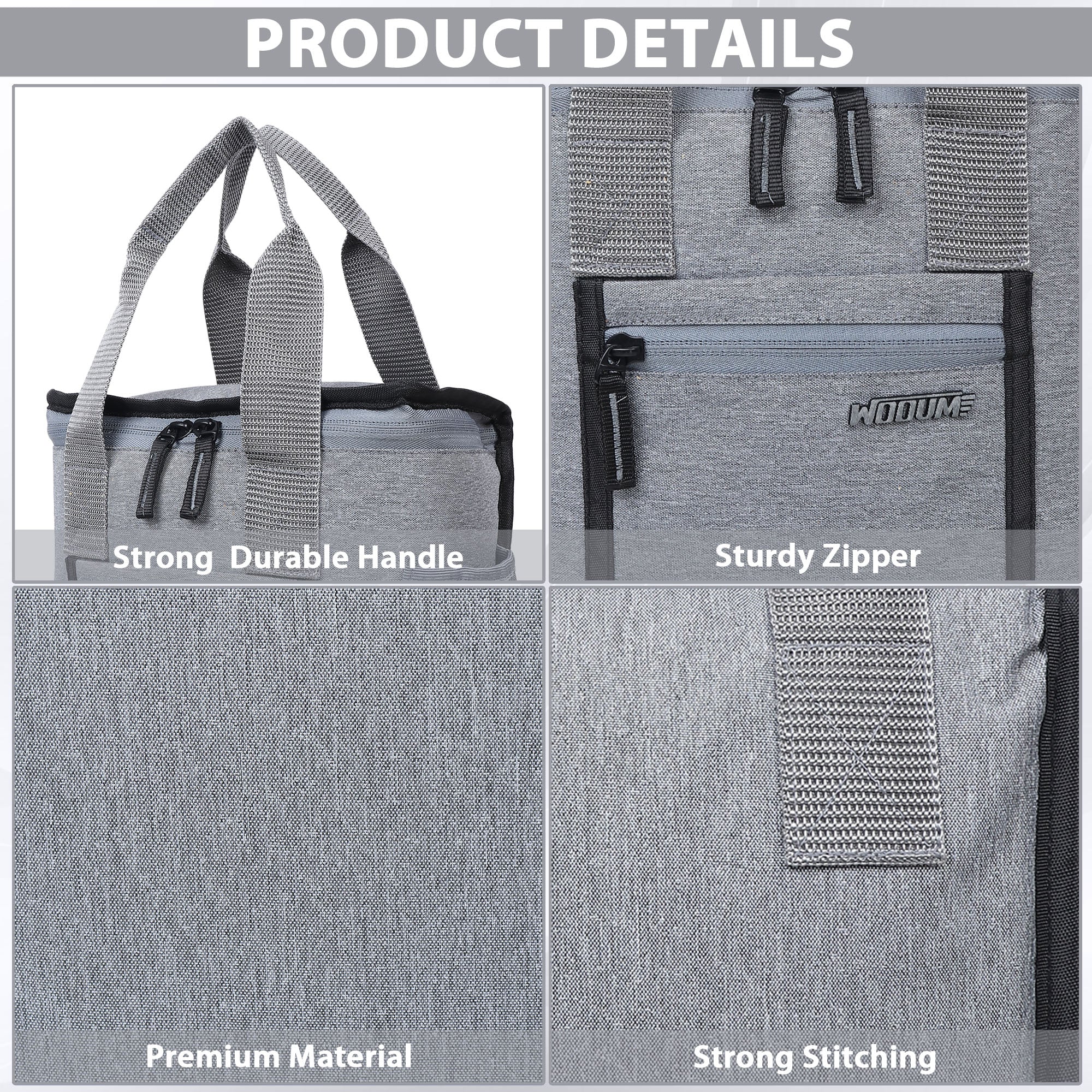 Expandable Lunch Bag , Tiffin Bag , Picnic Bag