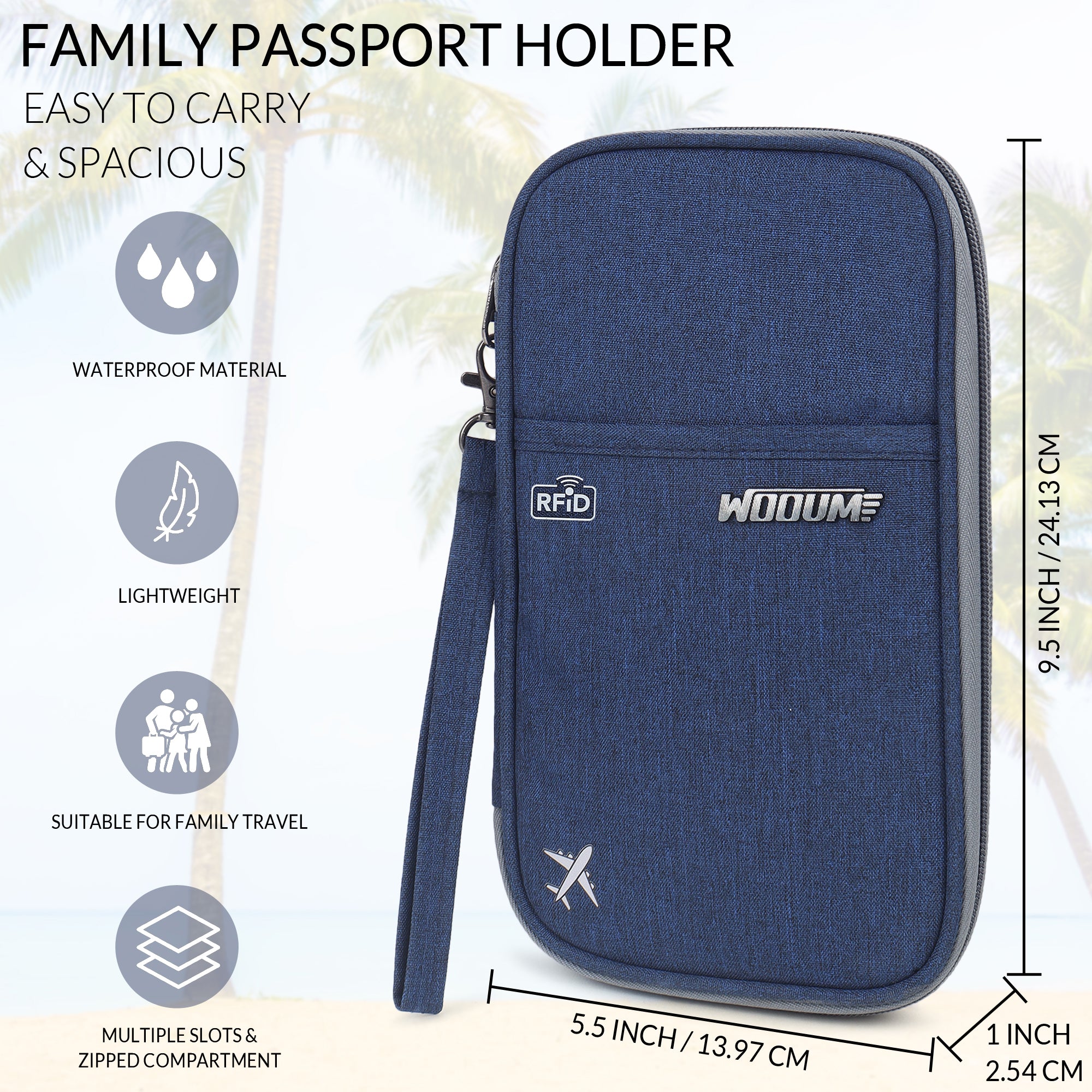 Passport Holder Boarding Pass Holder & Pen Holder