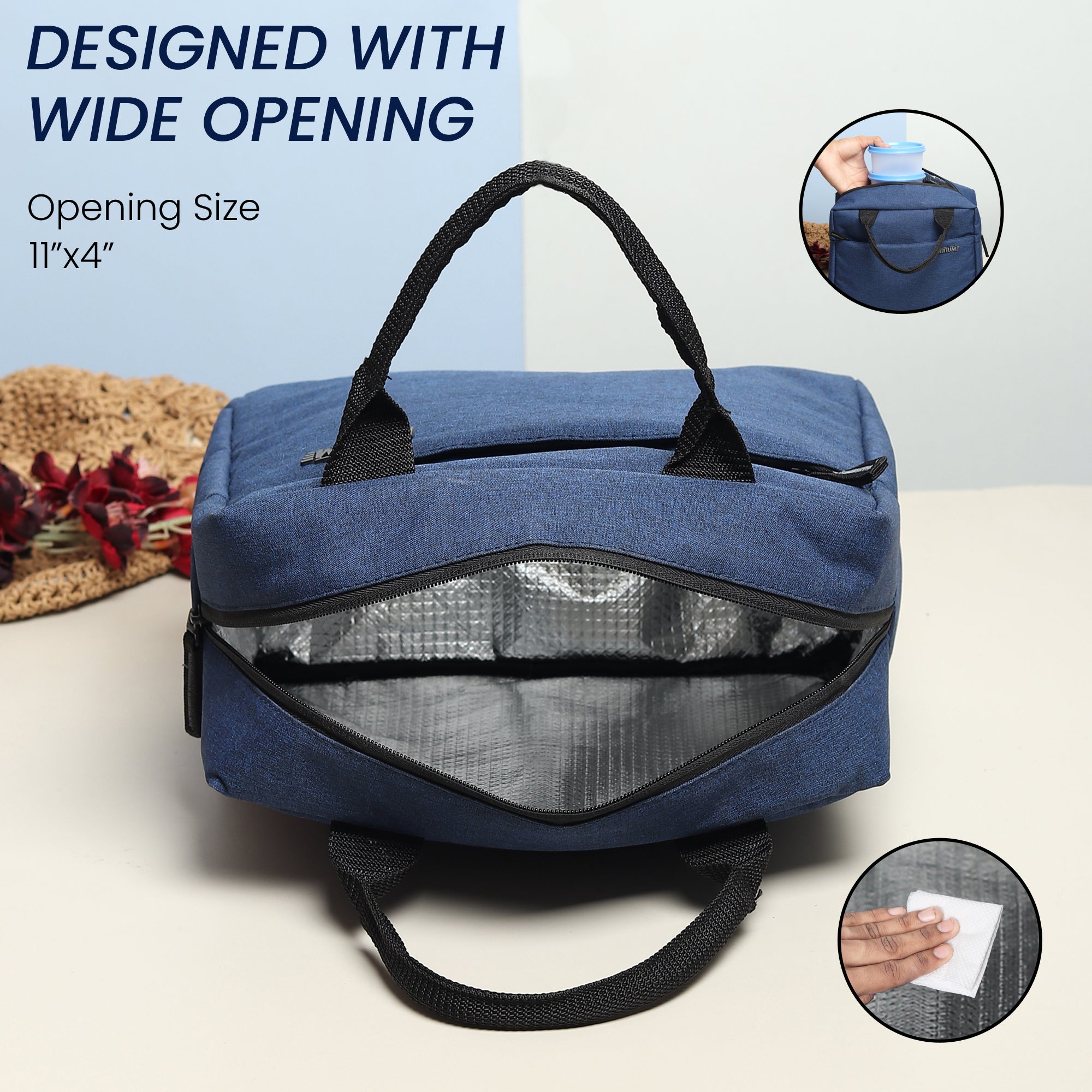 Tiffin Bag Food Storage Bag Travel Lunch Pouch