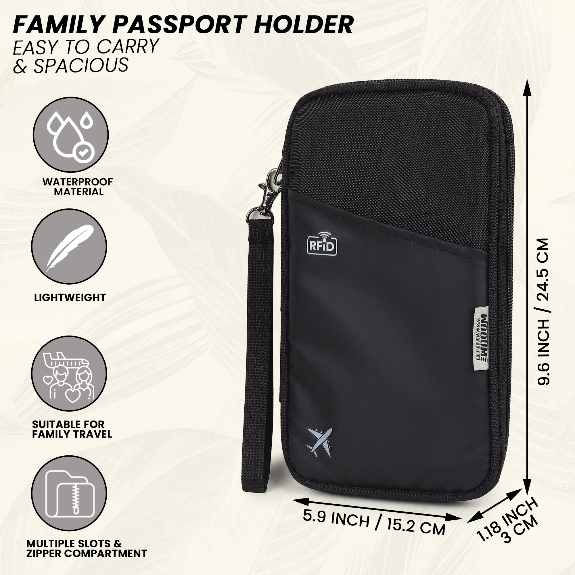 RFID Passport Holder for Family