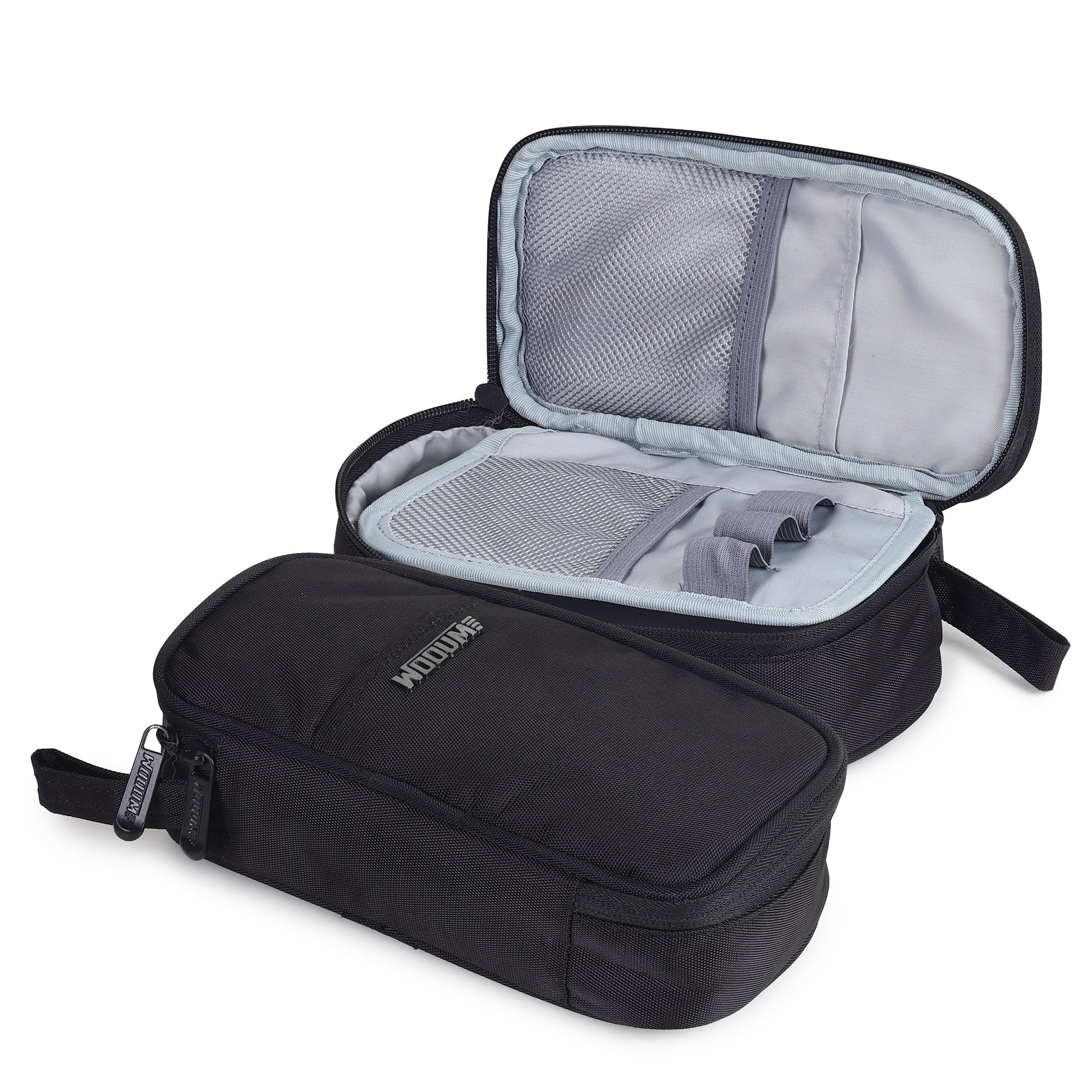Large Pencil Case, Elastic Pen Holder,Multi Compartment