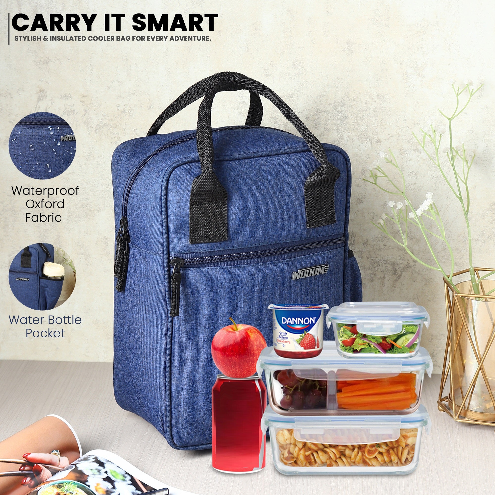 Insulated Lunch Bag for Office & Travel