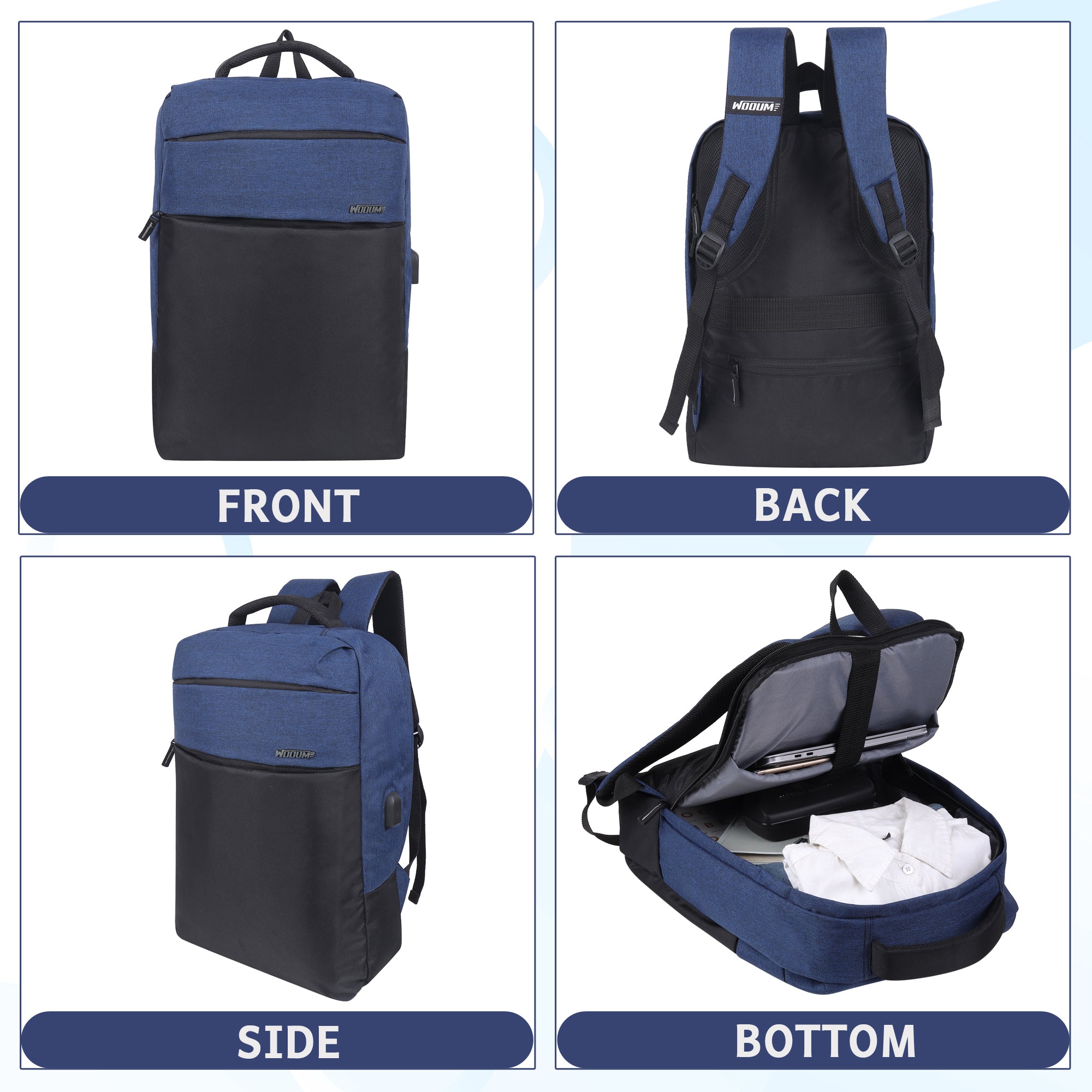 15.6 Inch Anti-Theft Laptop Backpack With USB