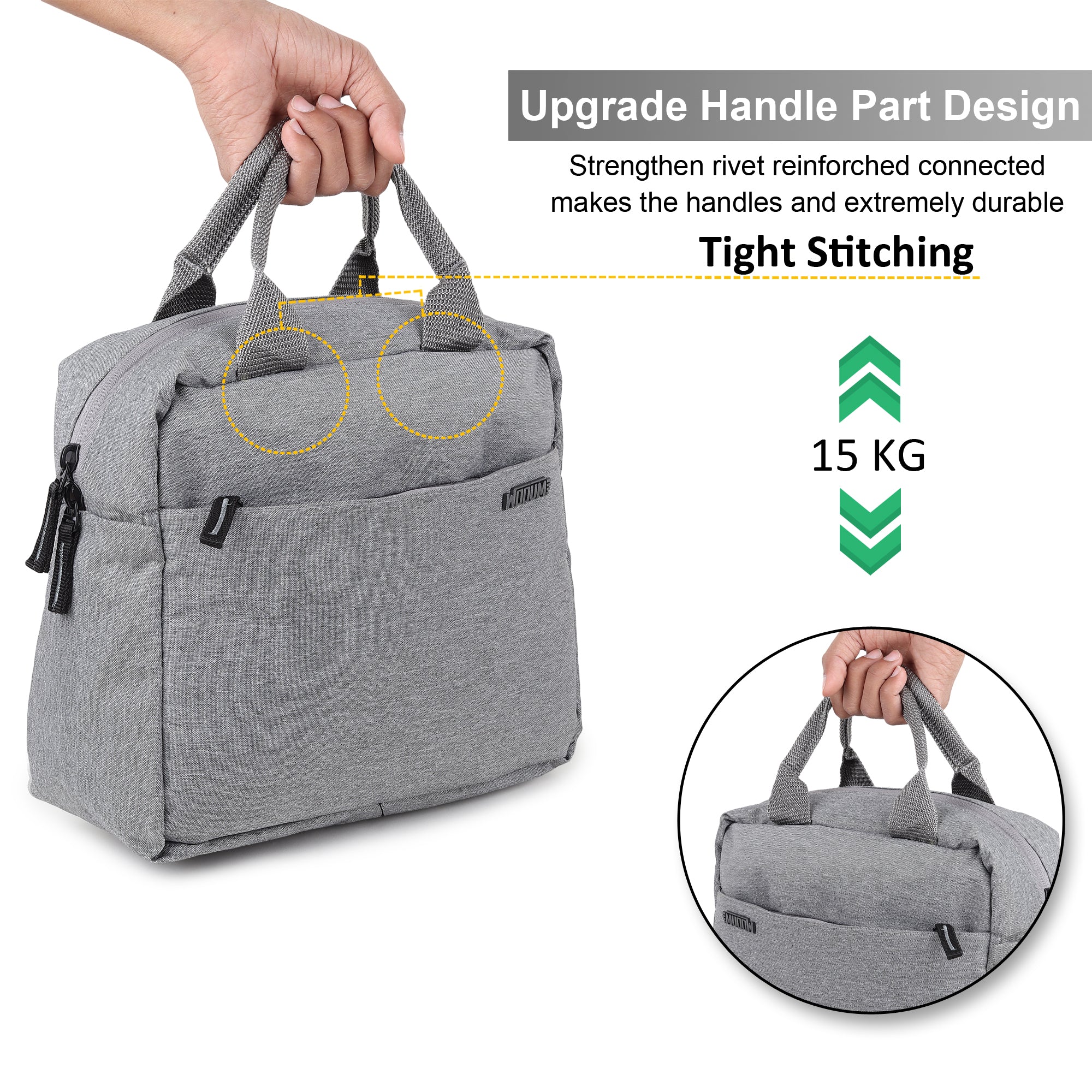 Tiffin Bag Food Storage Bag Travel Lunch Pouch