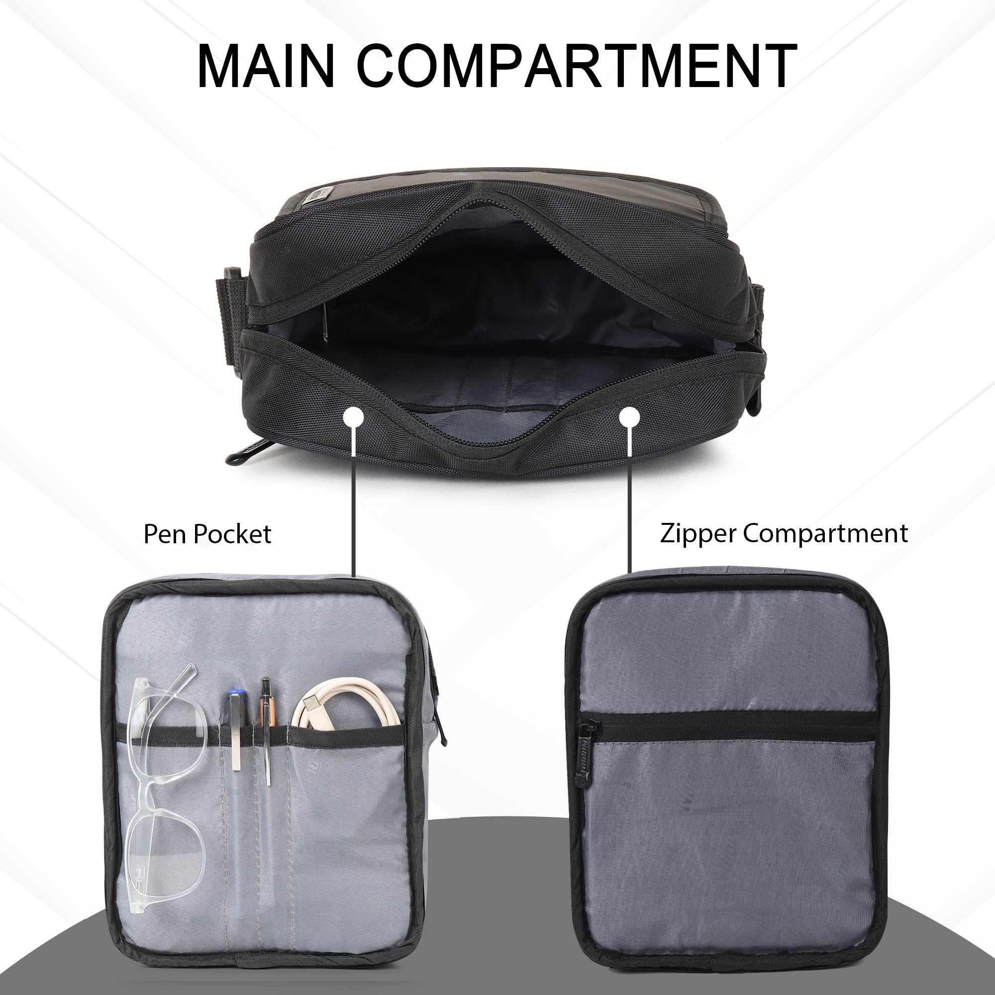 Men's Crossbody Shoulder Sling Bag