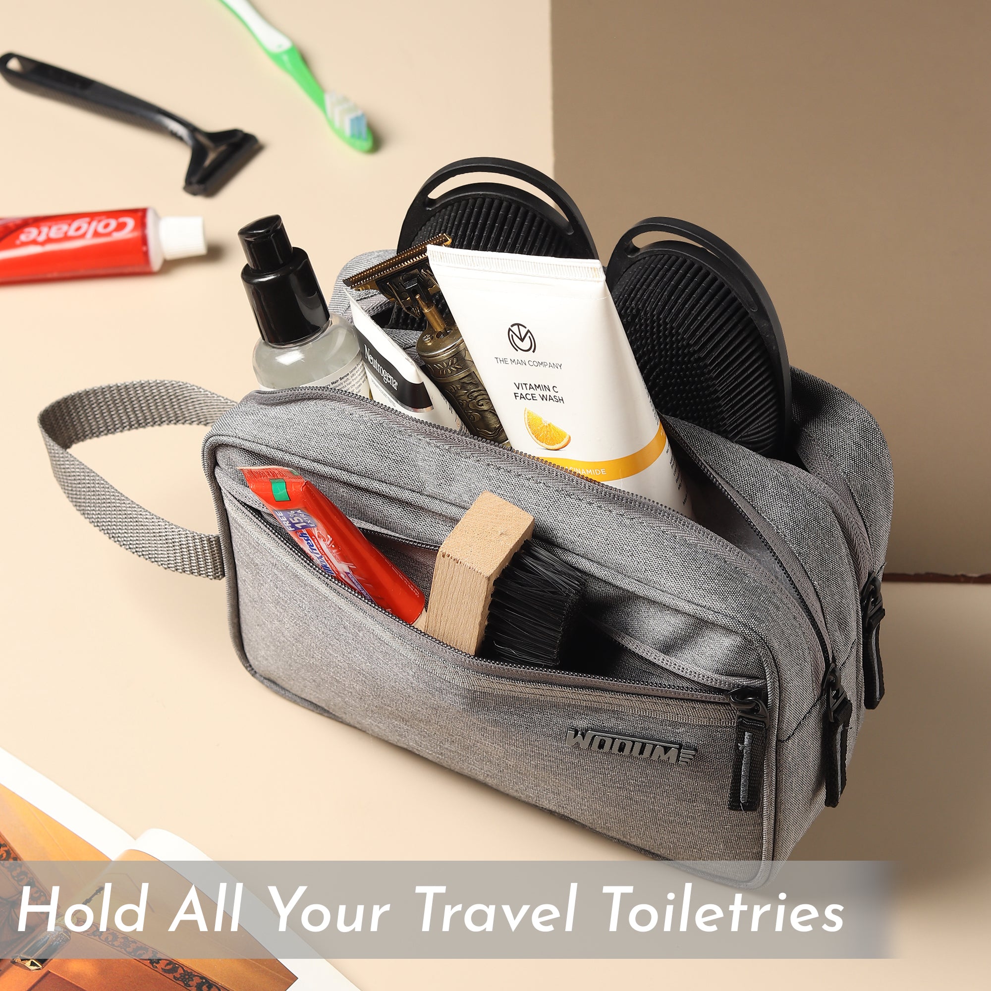 Multipurpose Toiletry Pouch for Men