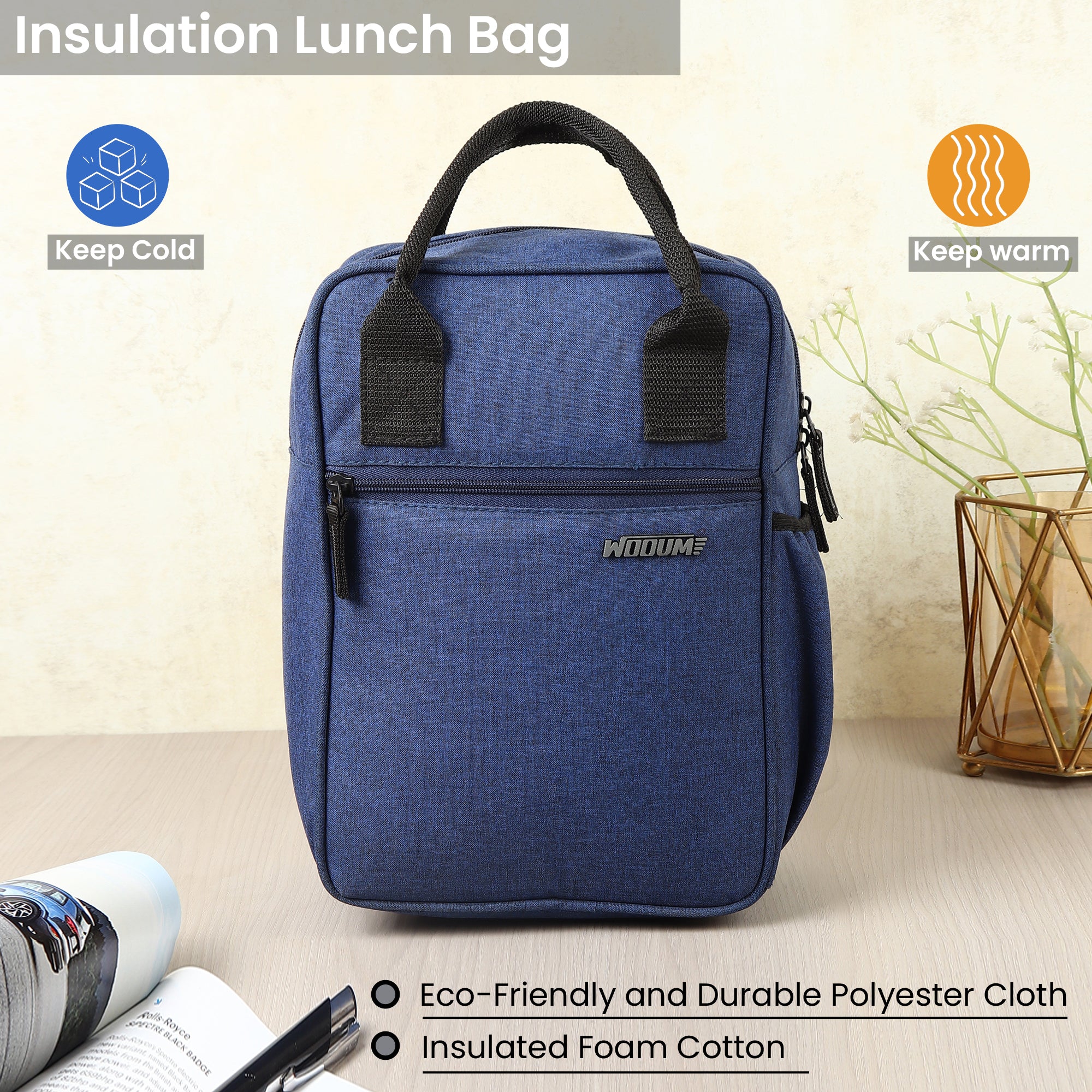 Insulated Lunch Bag for Office & Travel