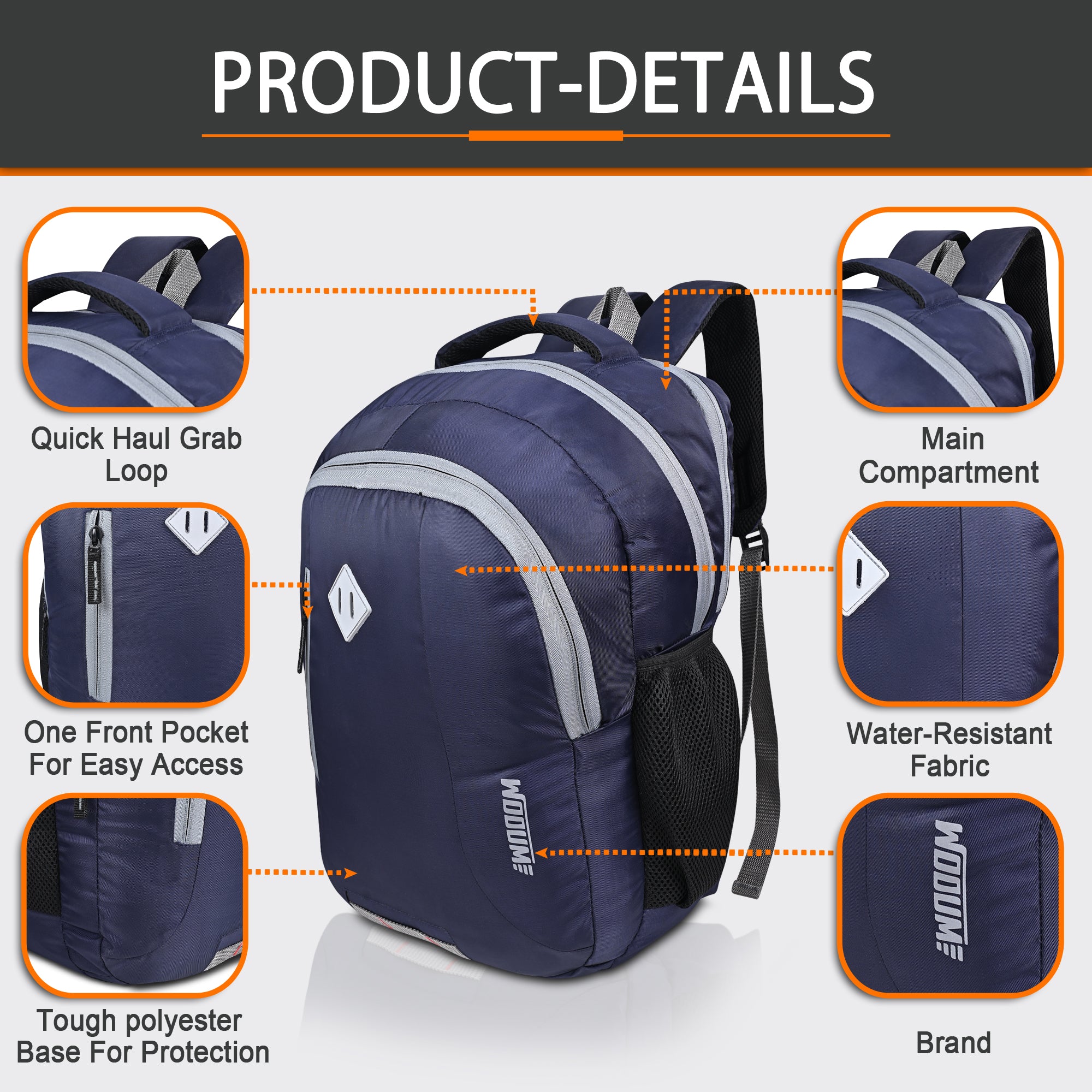 15.6 inch Backpack 48Ltrs bag College and School