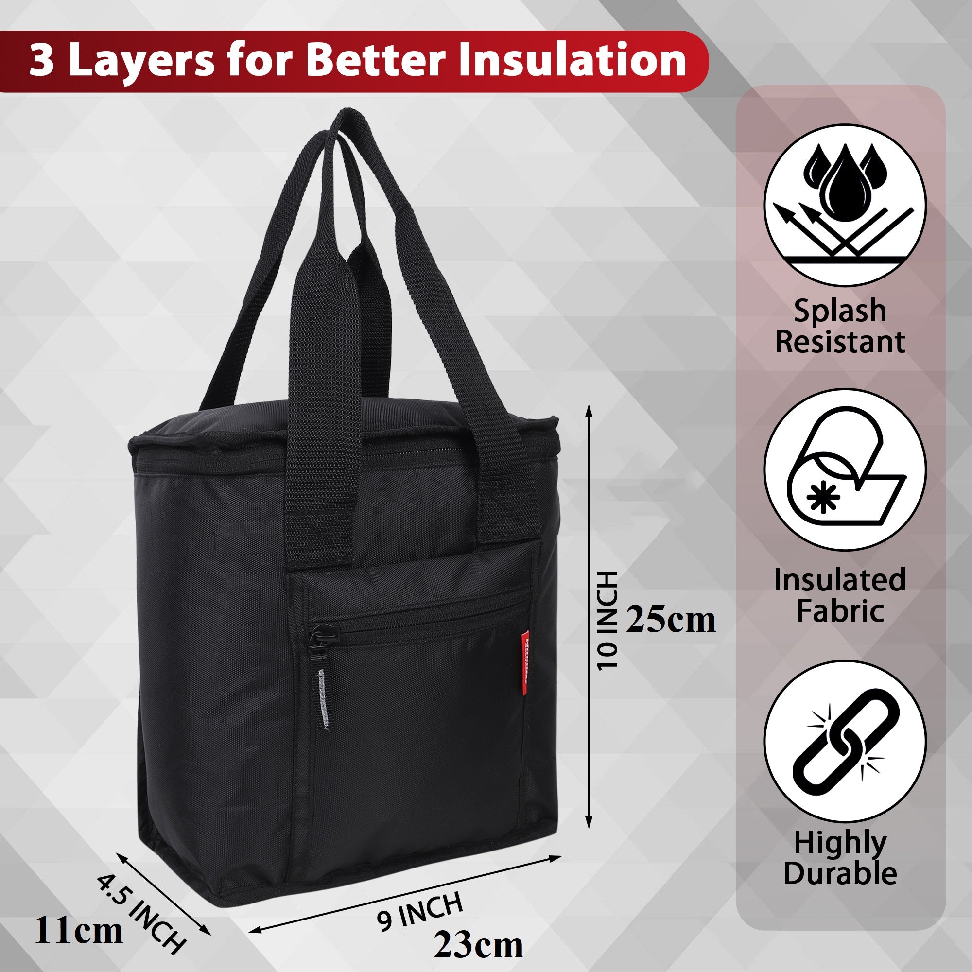 Lunch Tiffin Bag, Travel Lunch holder ,Food Storage