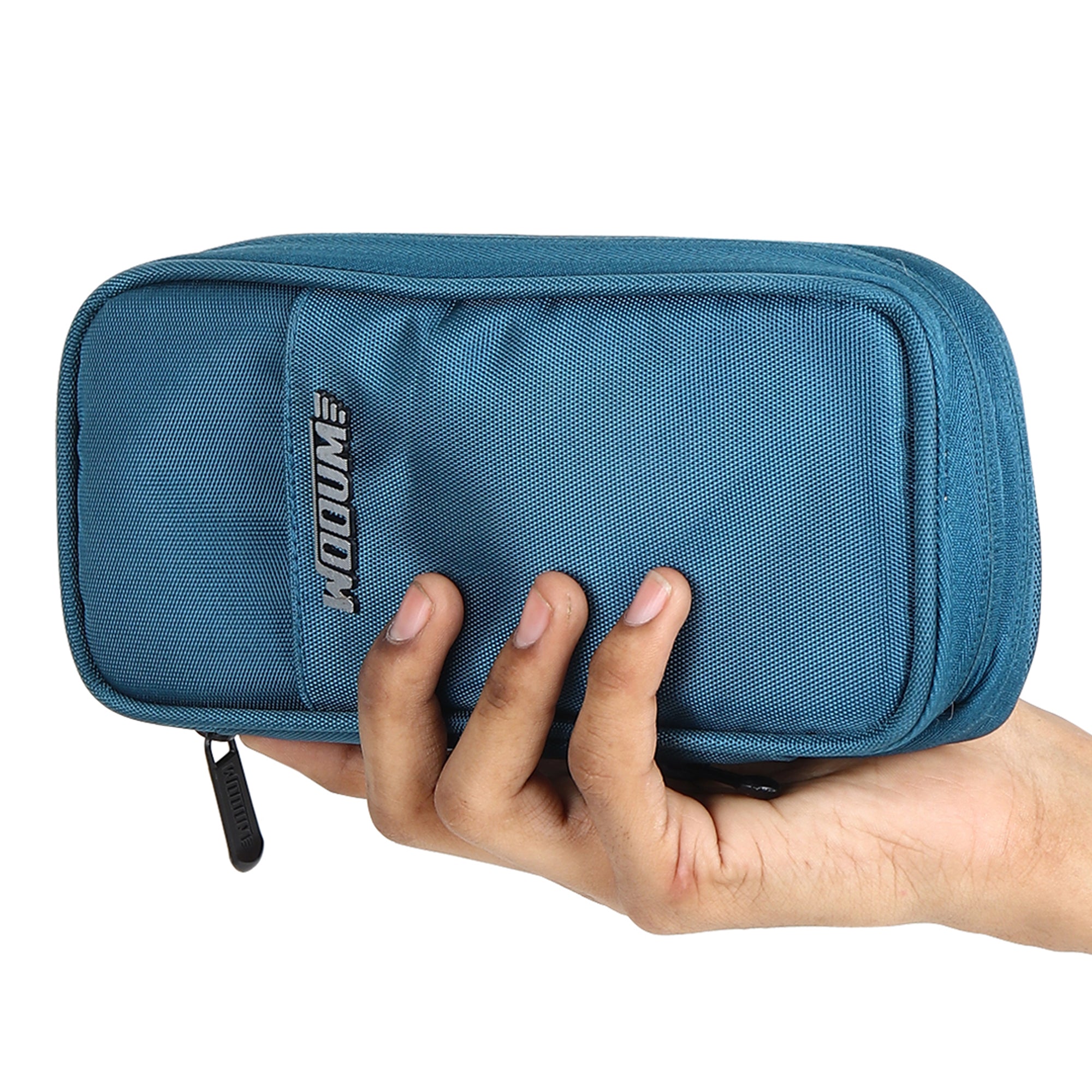 2 Zip Expandable Pencil Pouch Big Pen Case