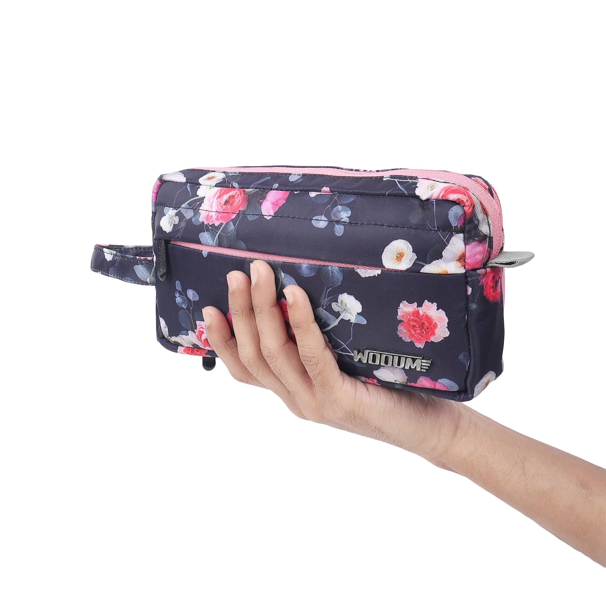 3 Zip High Capacity Pen Case Bag Stationery Pouch