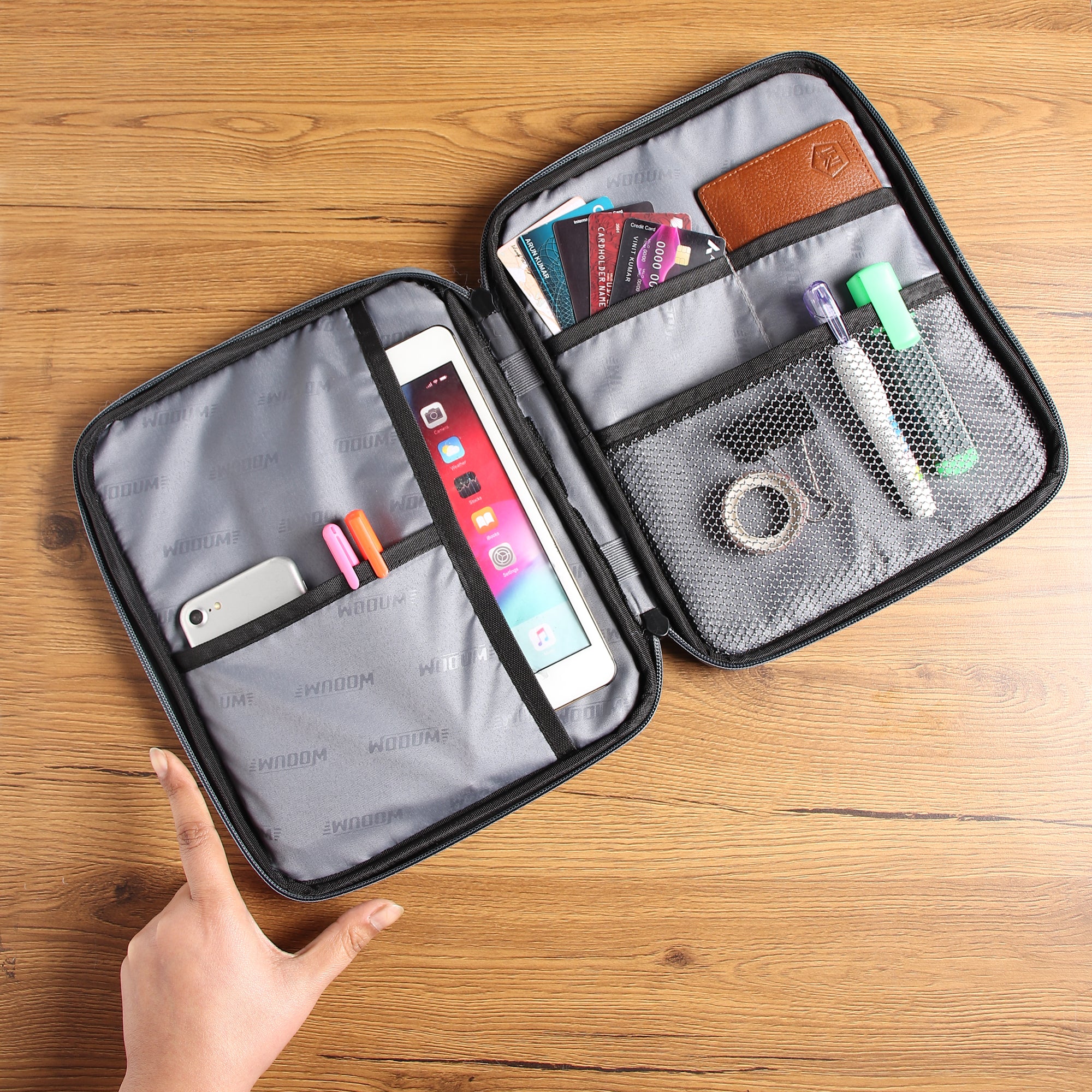 Table Sleeve and Document Organizer Pouch Case