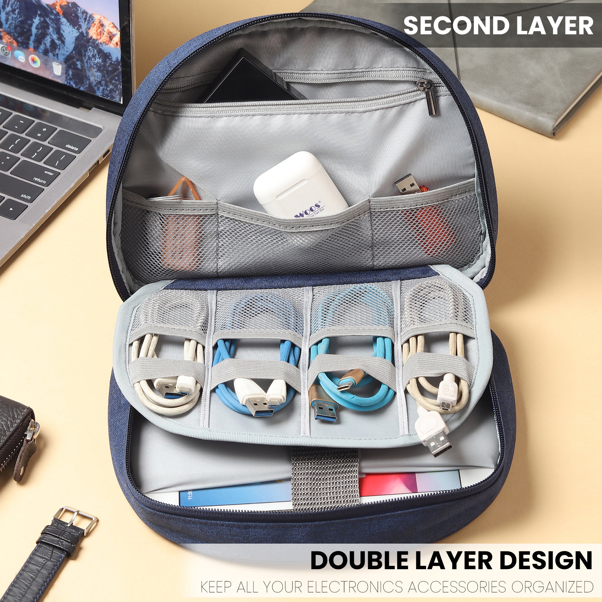 Cable and Hard Disk Organizer Bag