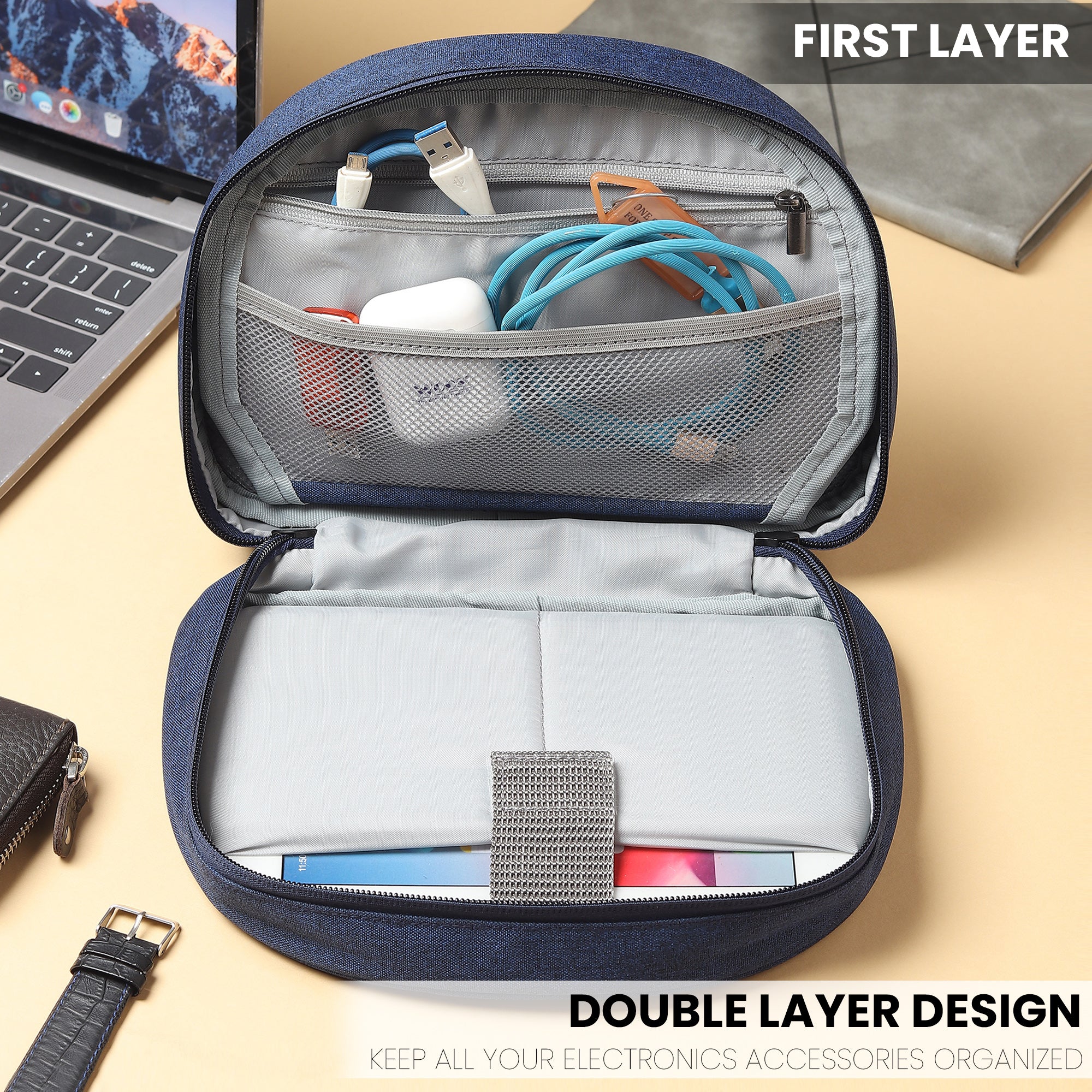 Cable and Hard Disk Organizer Bag