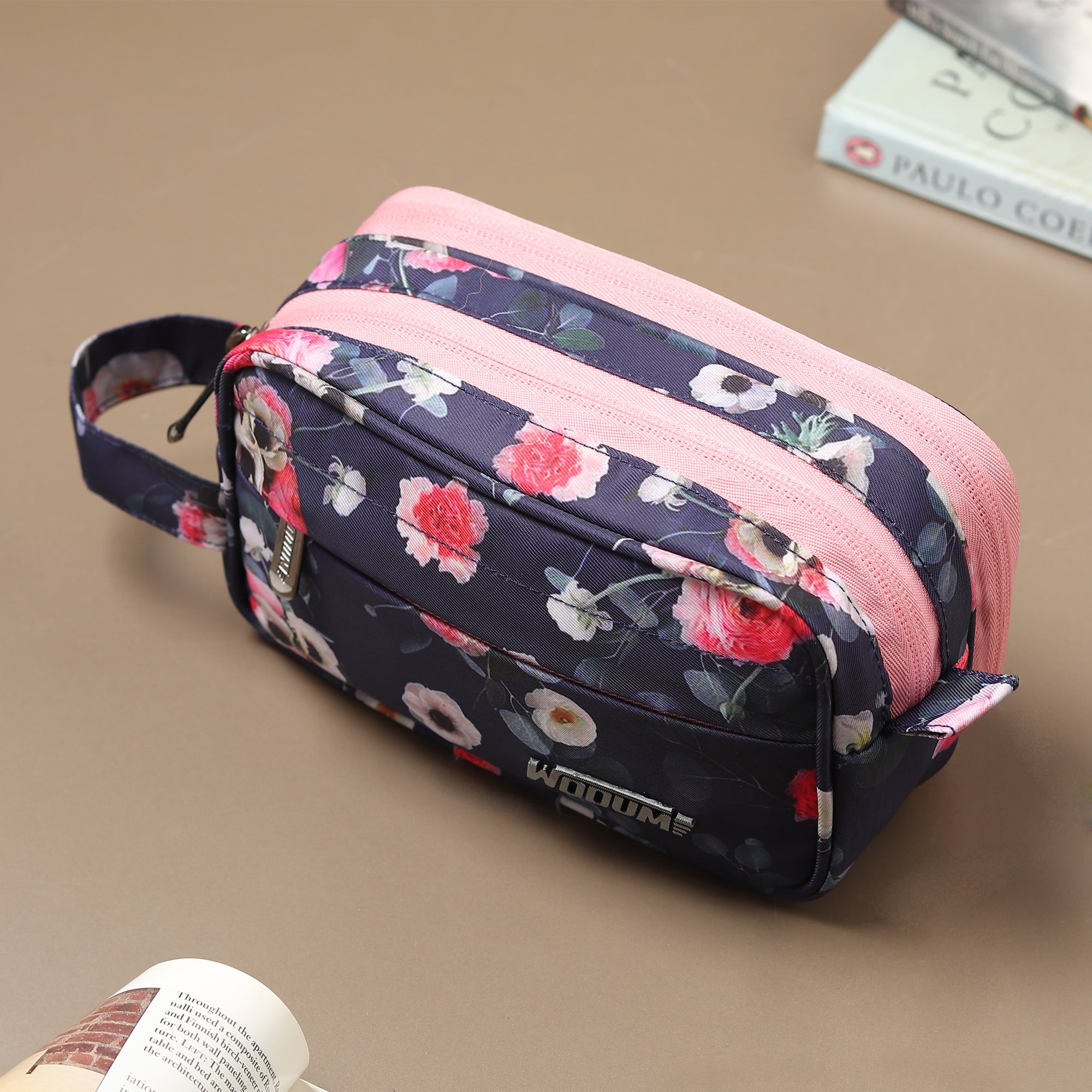 3 Zip High Capacity Pen Case Bag Stationery Pouch