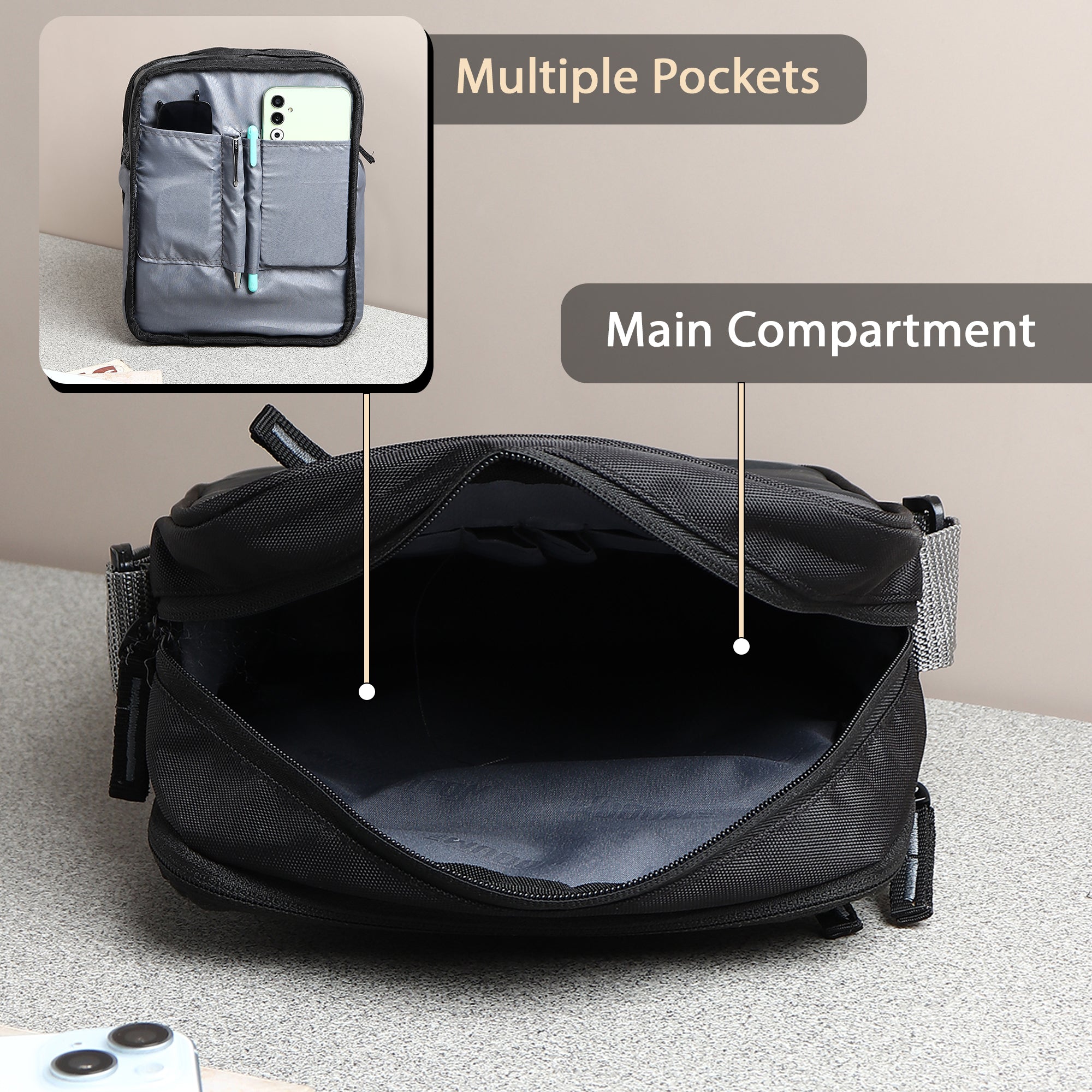 Sling Bag Cross Body Bag Messenger Bag Shoulder Strap