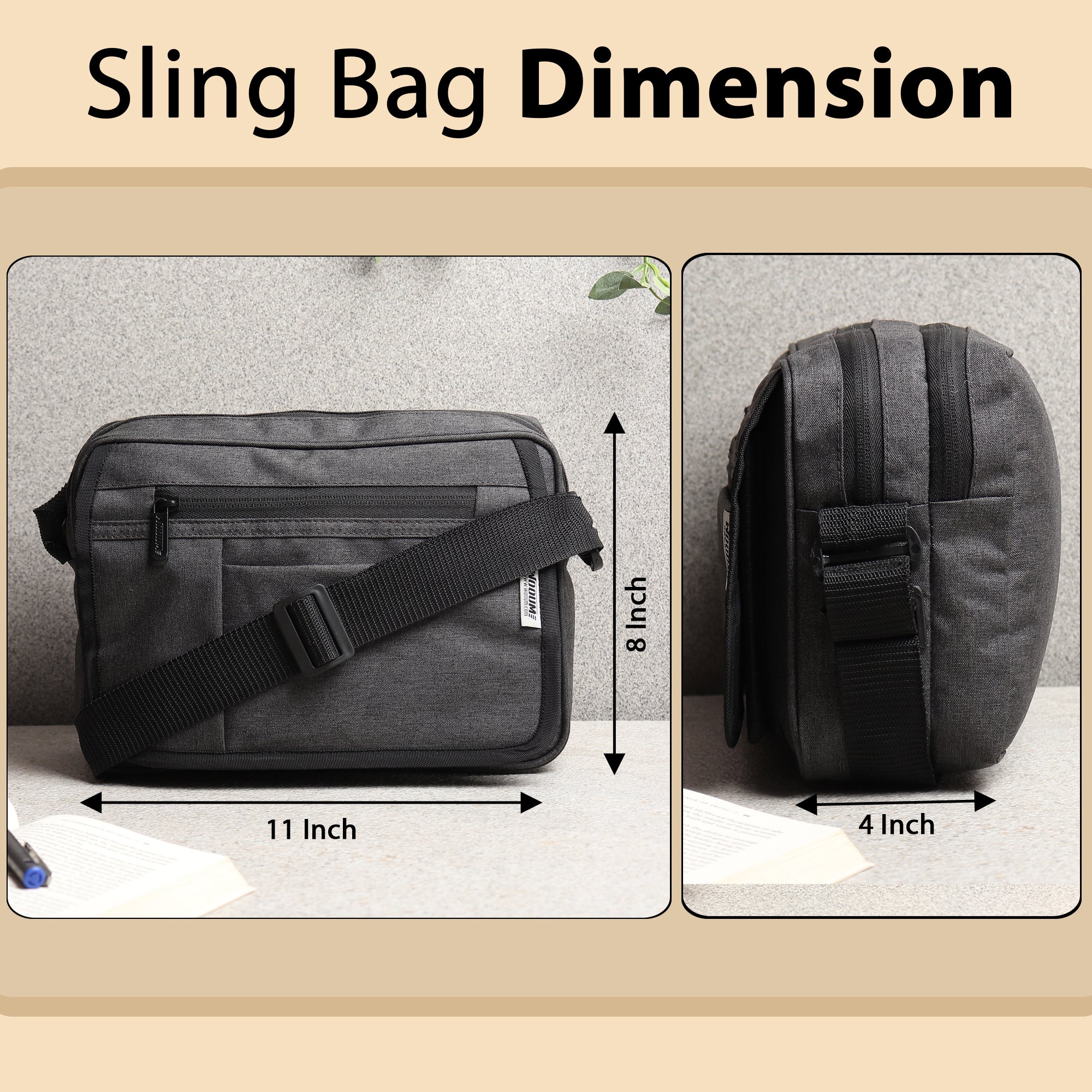 Sling Cross Body Travel Side Bag 2035