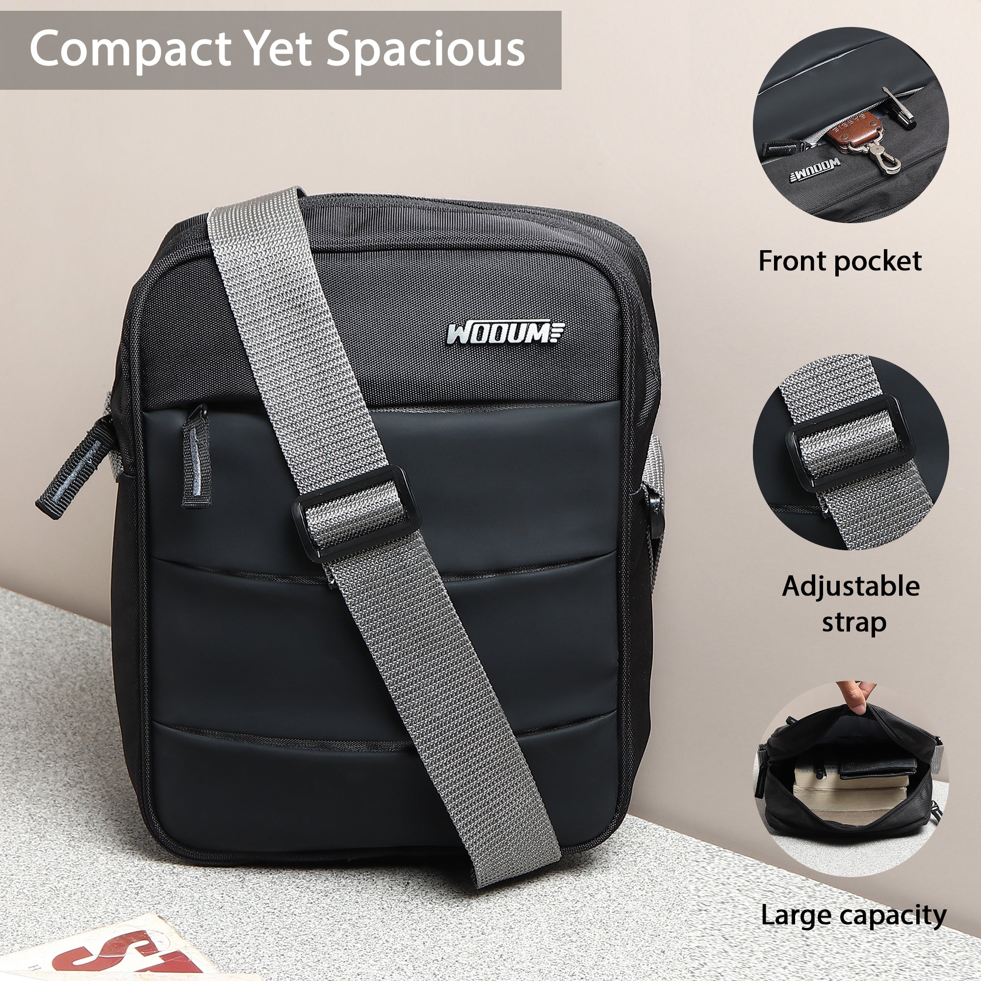 Sling Bag Cross Body Bag Messenger Bag Shoulder Strap