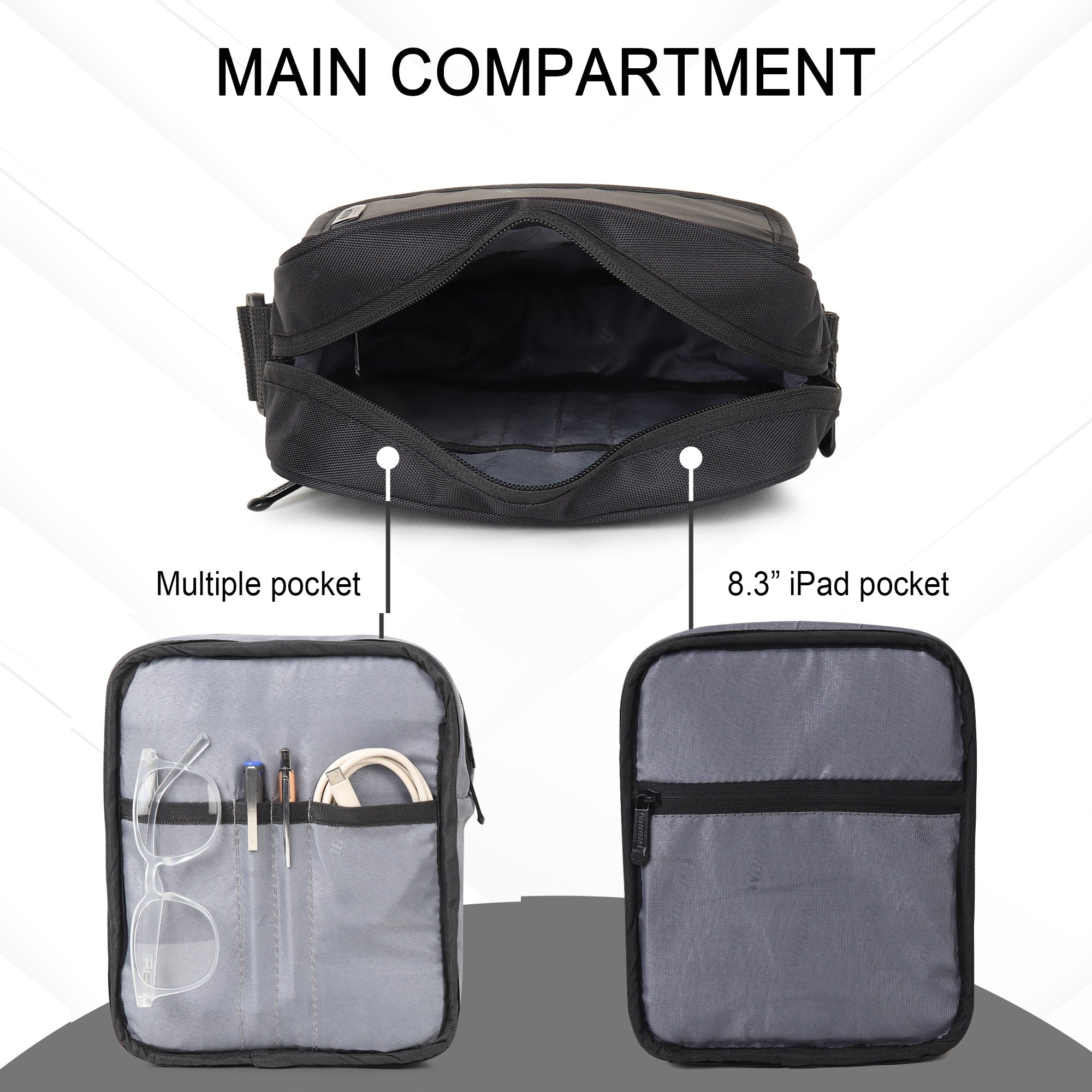 Men's Crossbody Shoulder Sling Bag